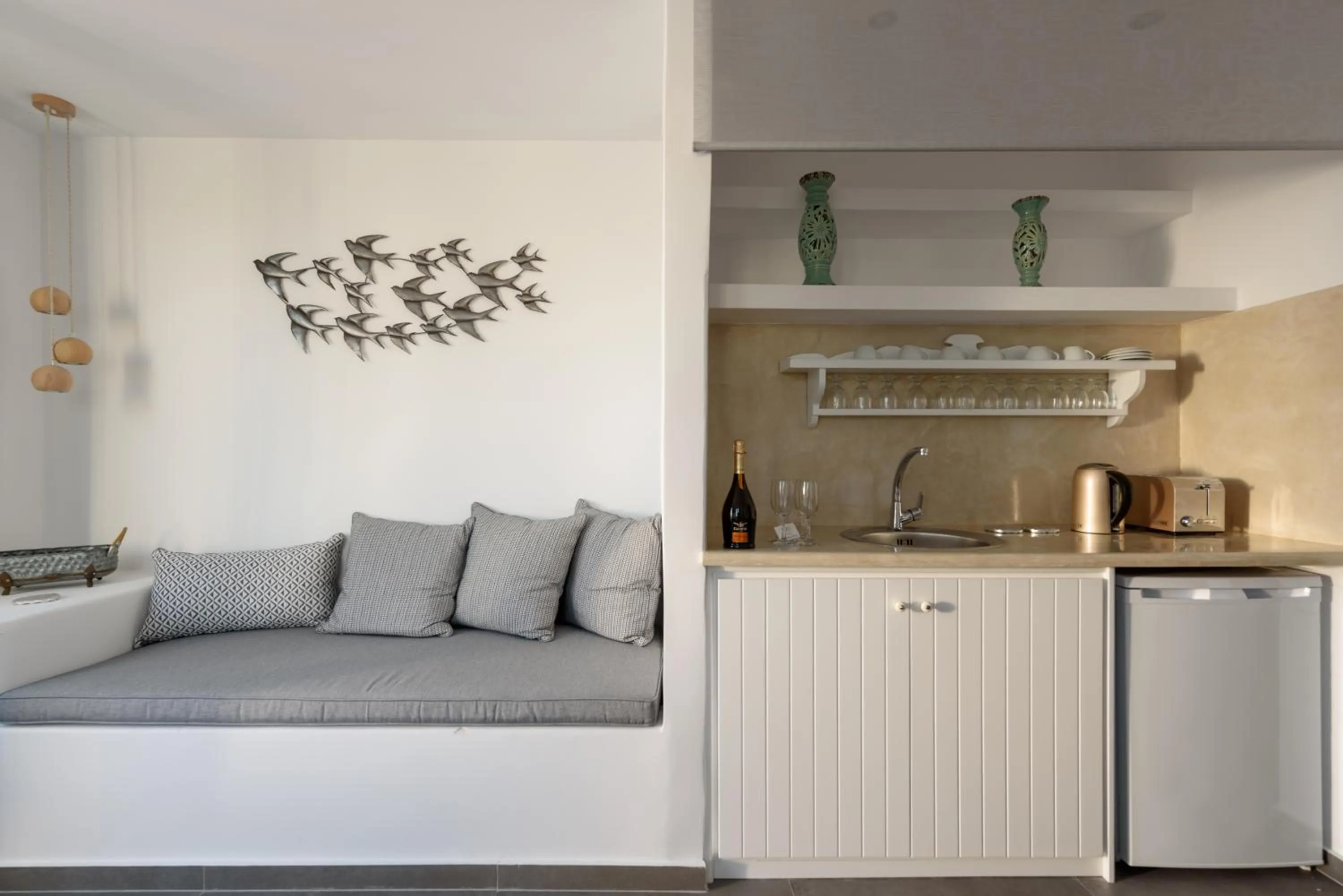 Kitchen or kitchenette in Strogili