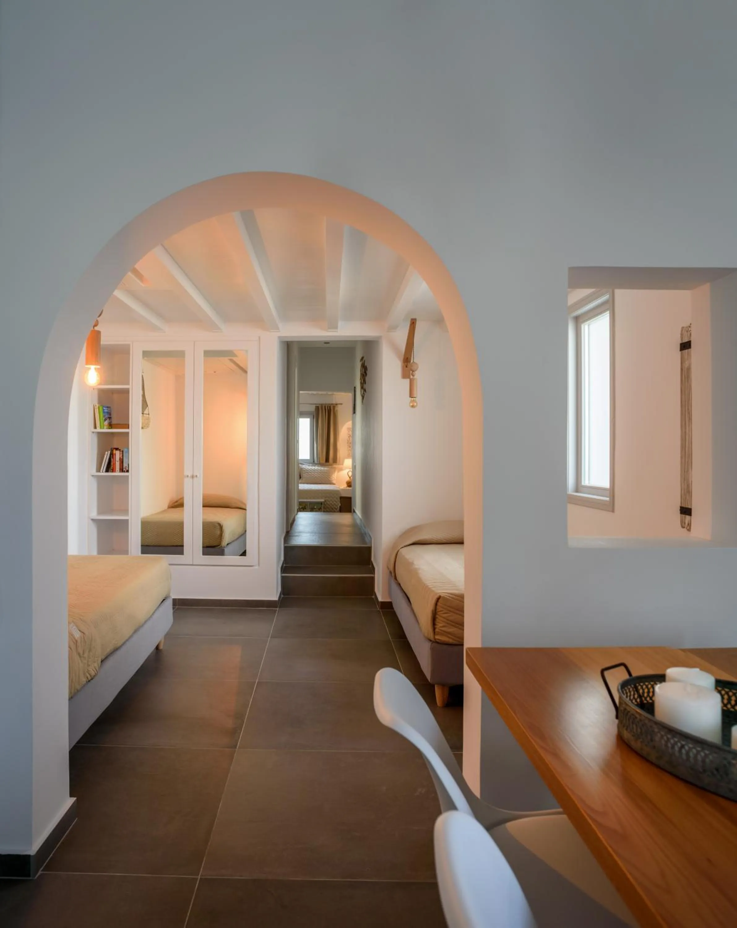 Living room, Bed in Strogili