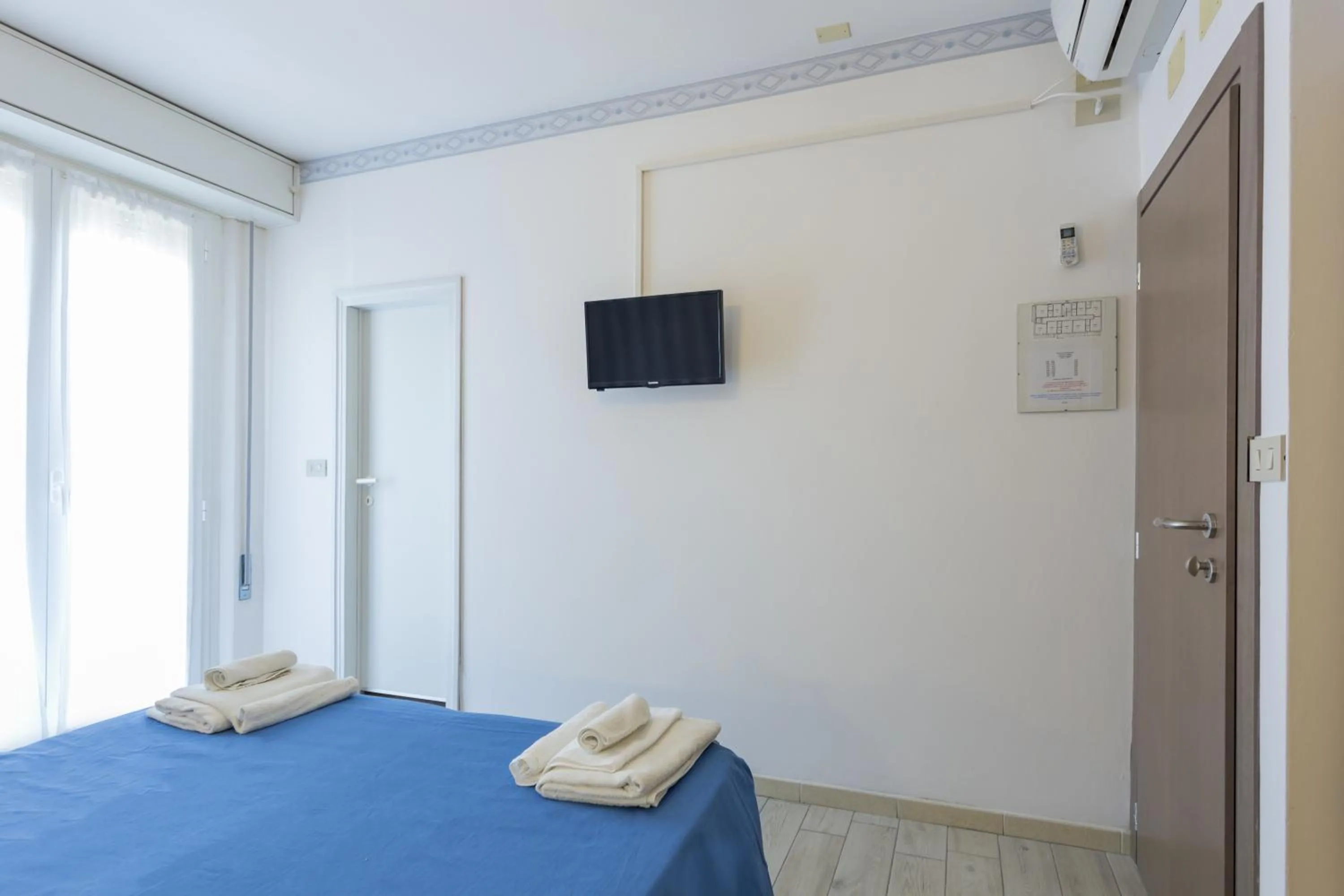 Bed in Hotel Maris Stella