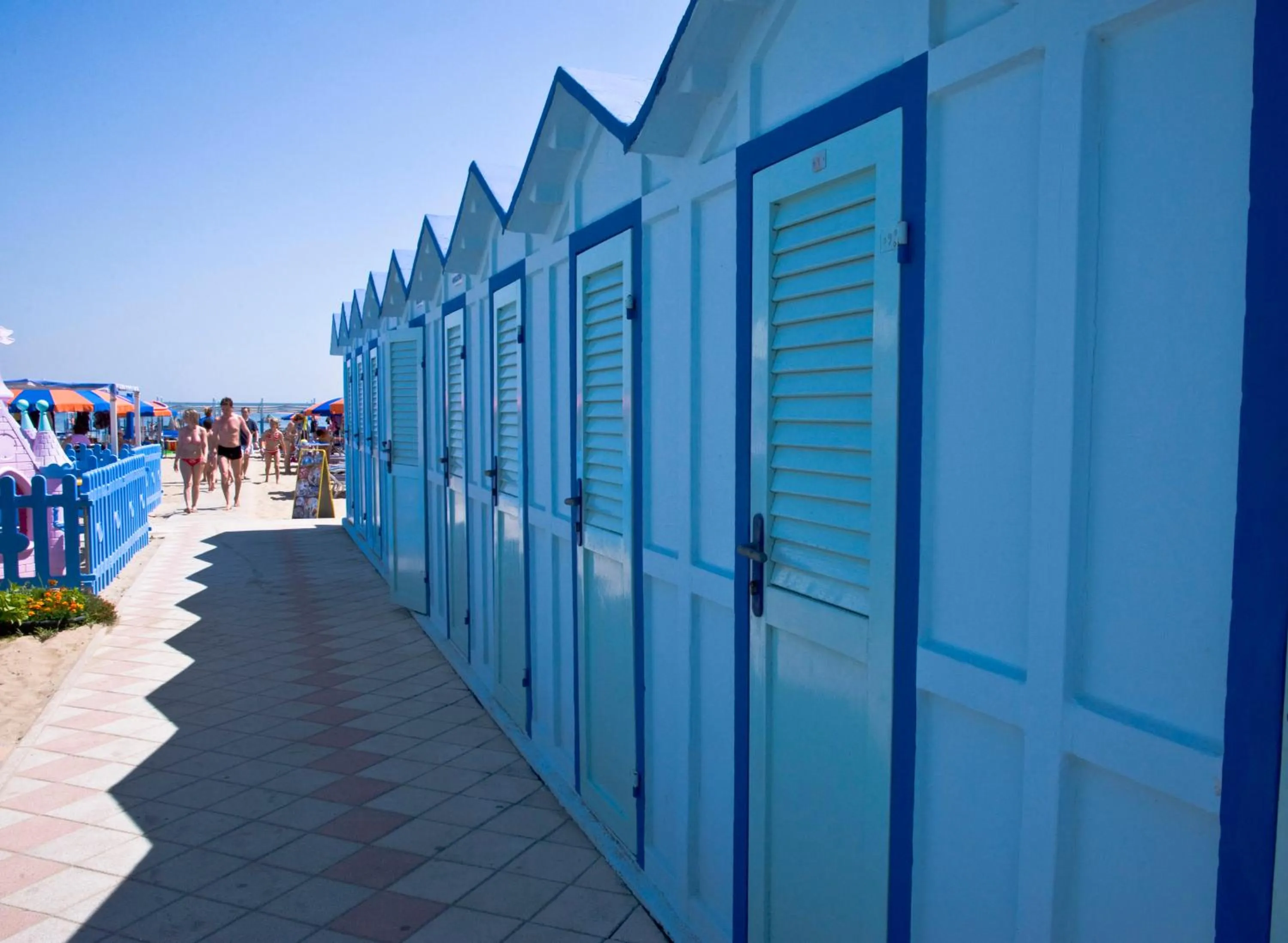 Beach in Hotel Maris Stella
