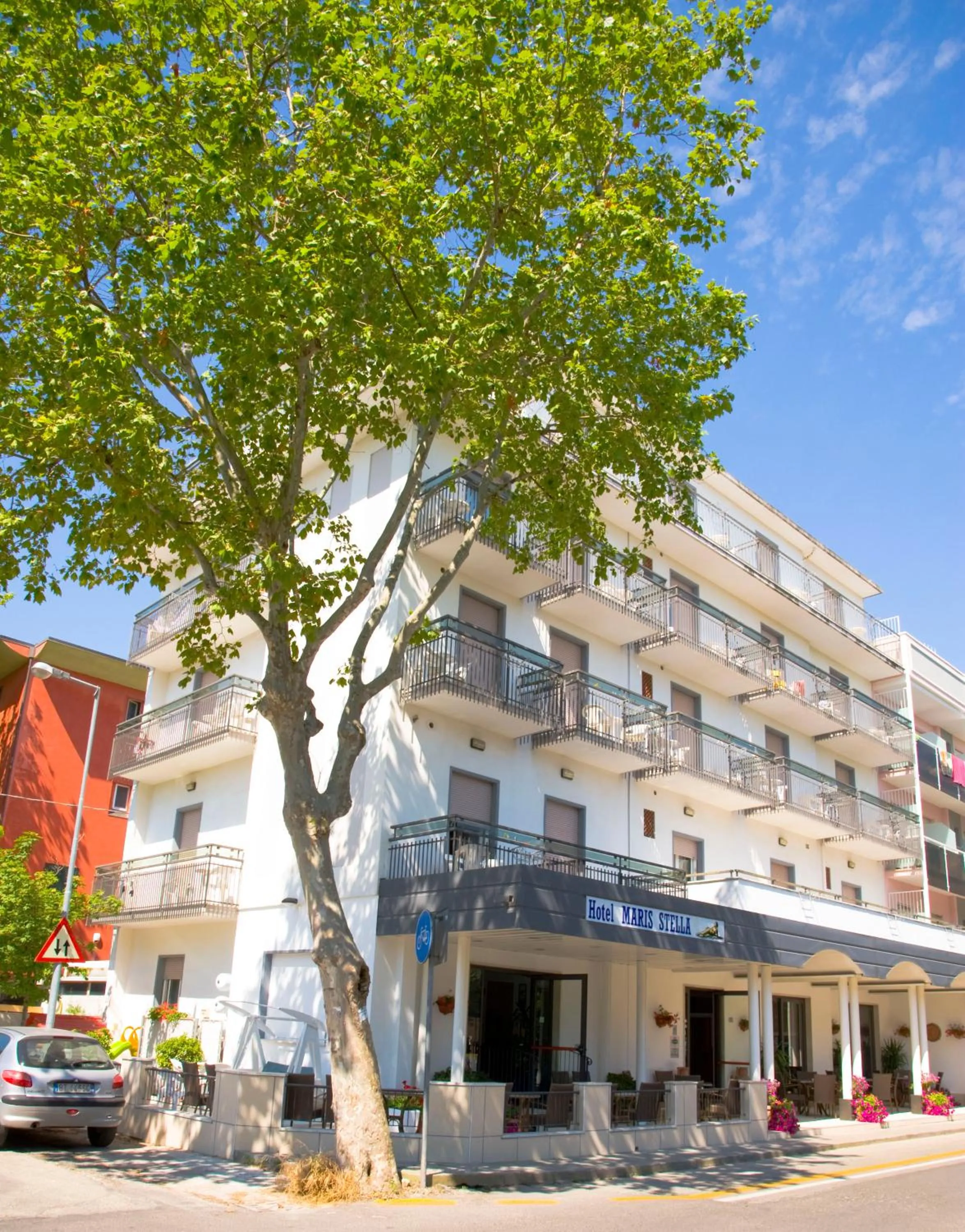 Facade/entrance in Hotel Maris Stella
