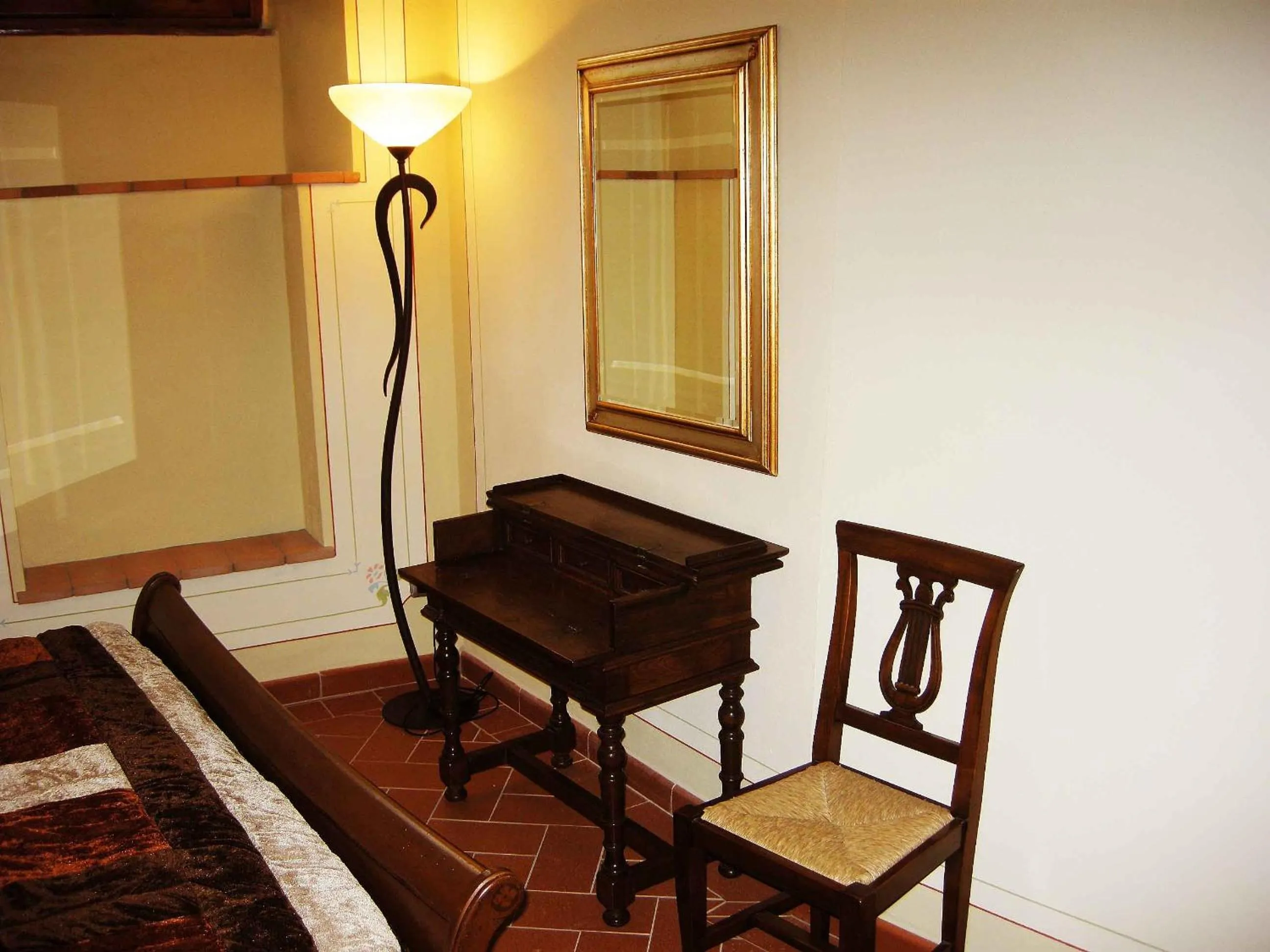 Decorative detail in Relais Villa Sensano