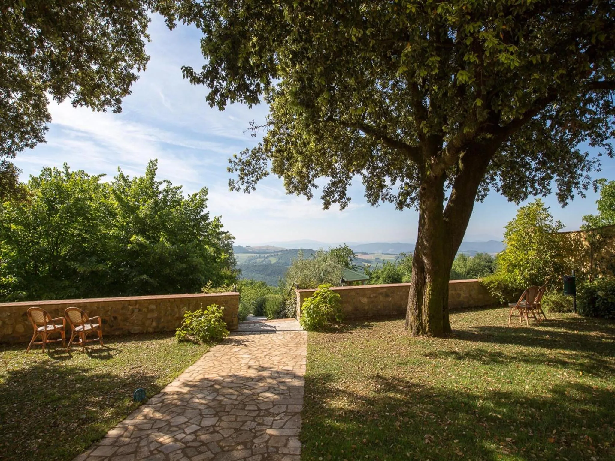Garden in Relais Villa Sensano
