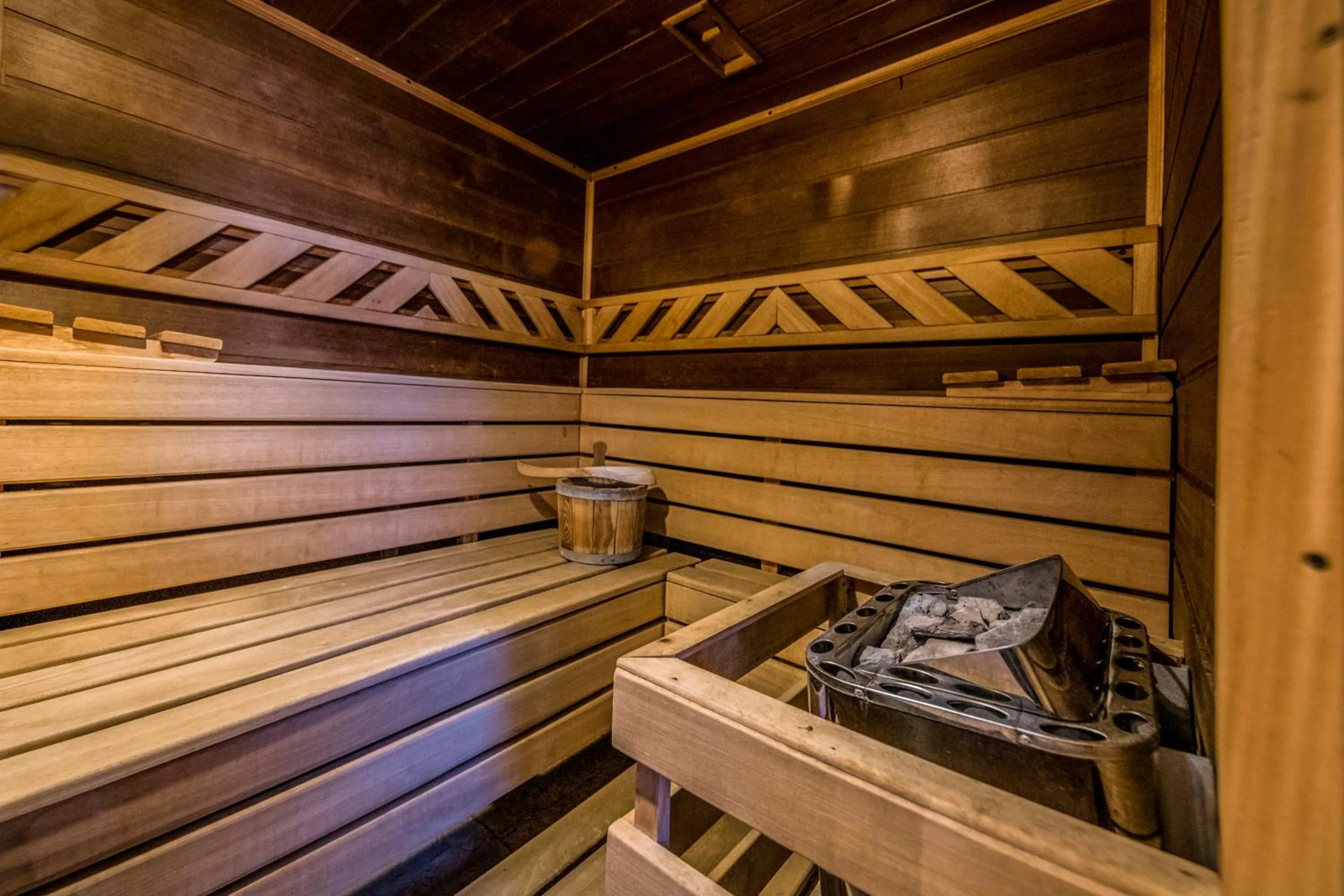 Sauna in Hotel Forest Hills