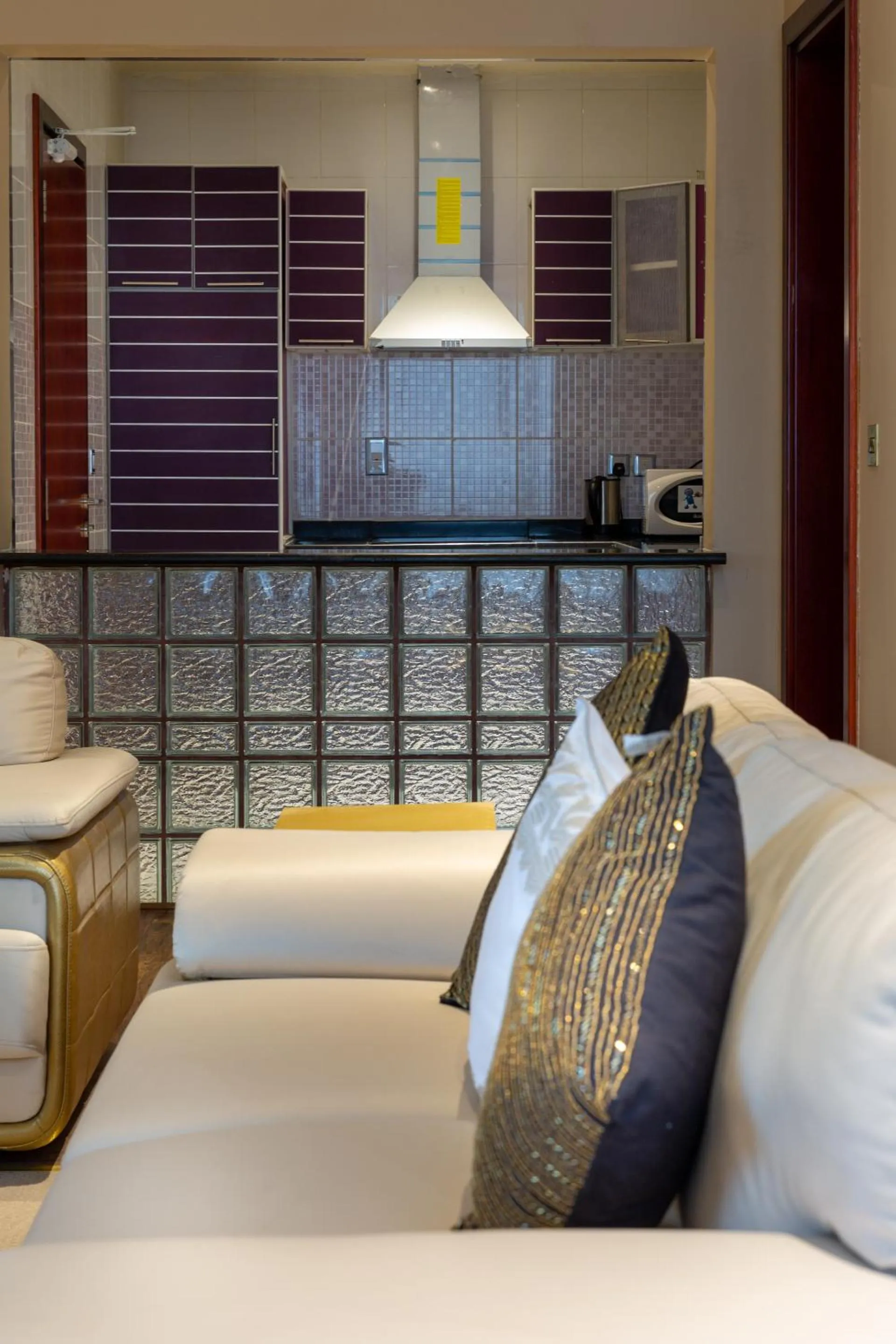 Bed in Wakra Inn Hotel Apartments