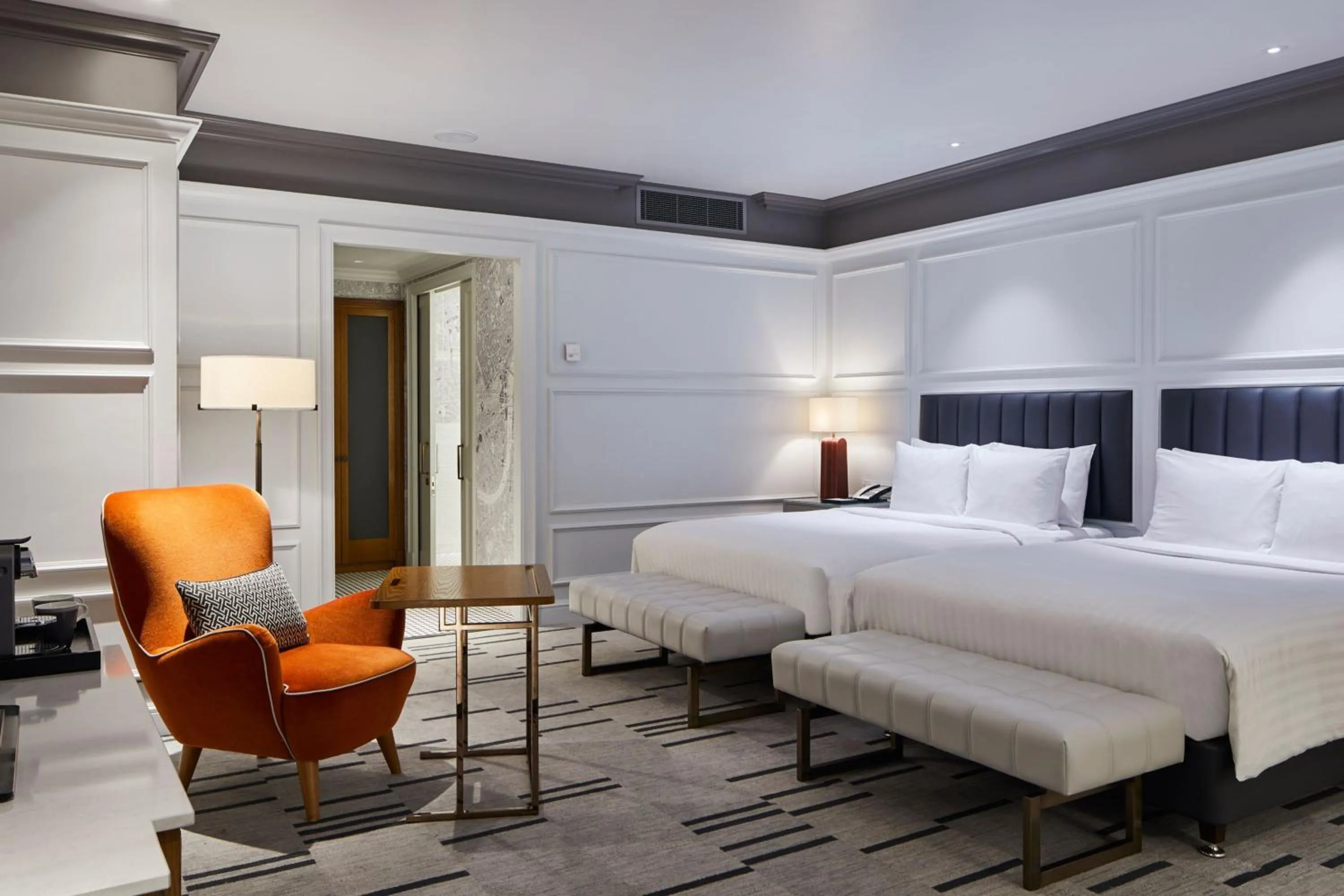 Photo of the whole room, Bed in London Marriott Hotel County Hall