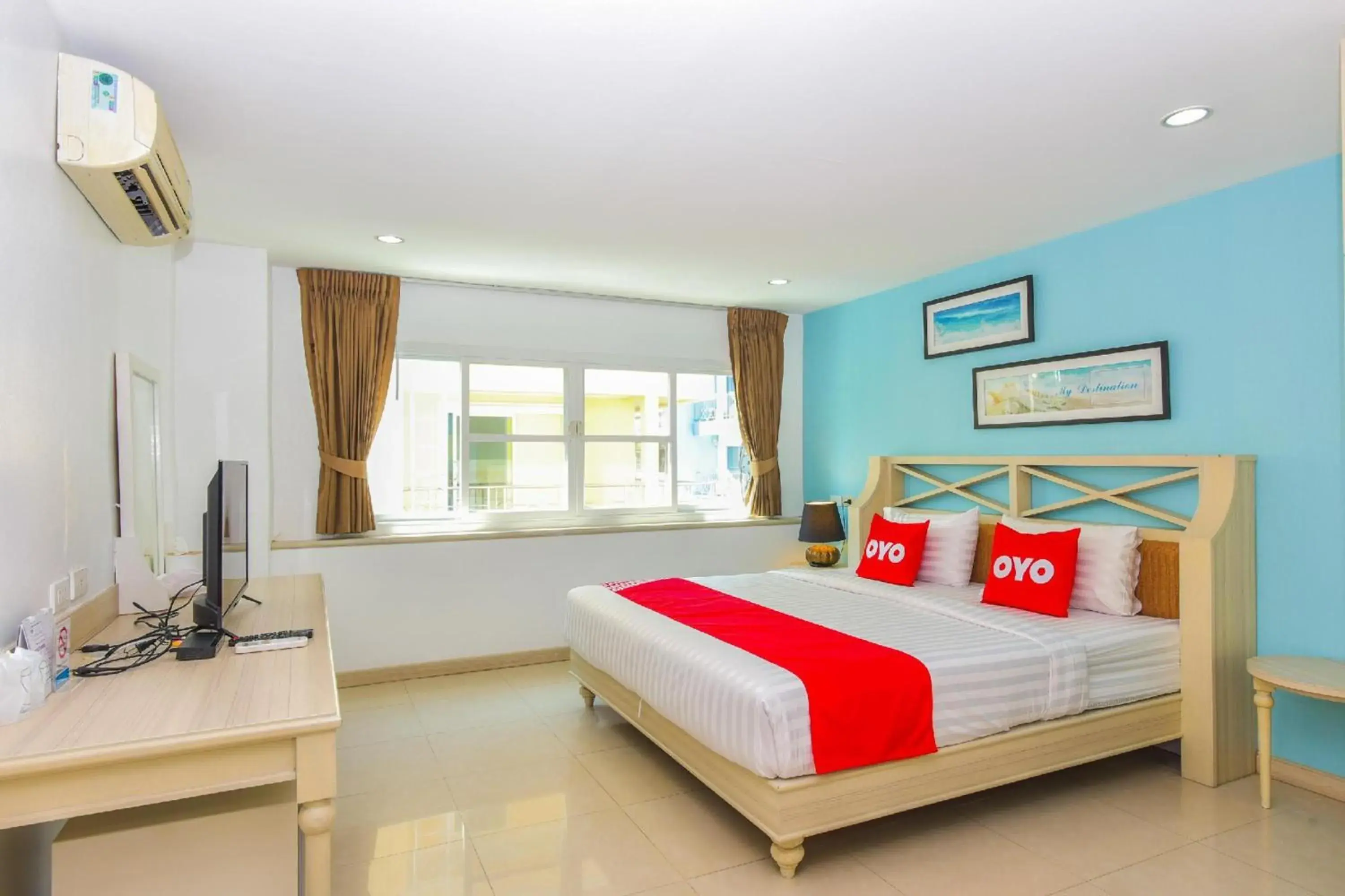 Bedroom, Bed in OYO 394 Nana Beach Cha Am Bedroom, Bed in OYO 394 Nana Beach Cha Am