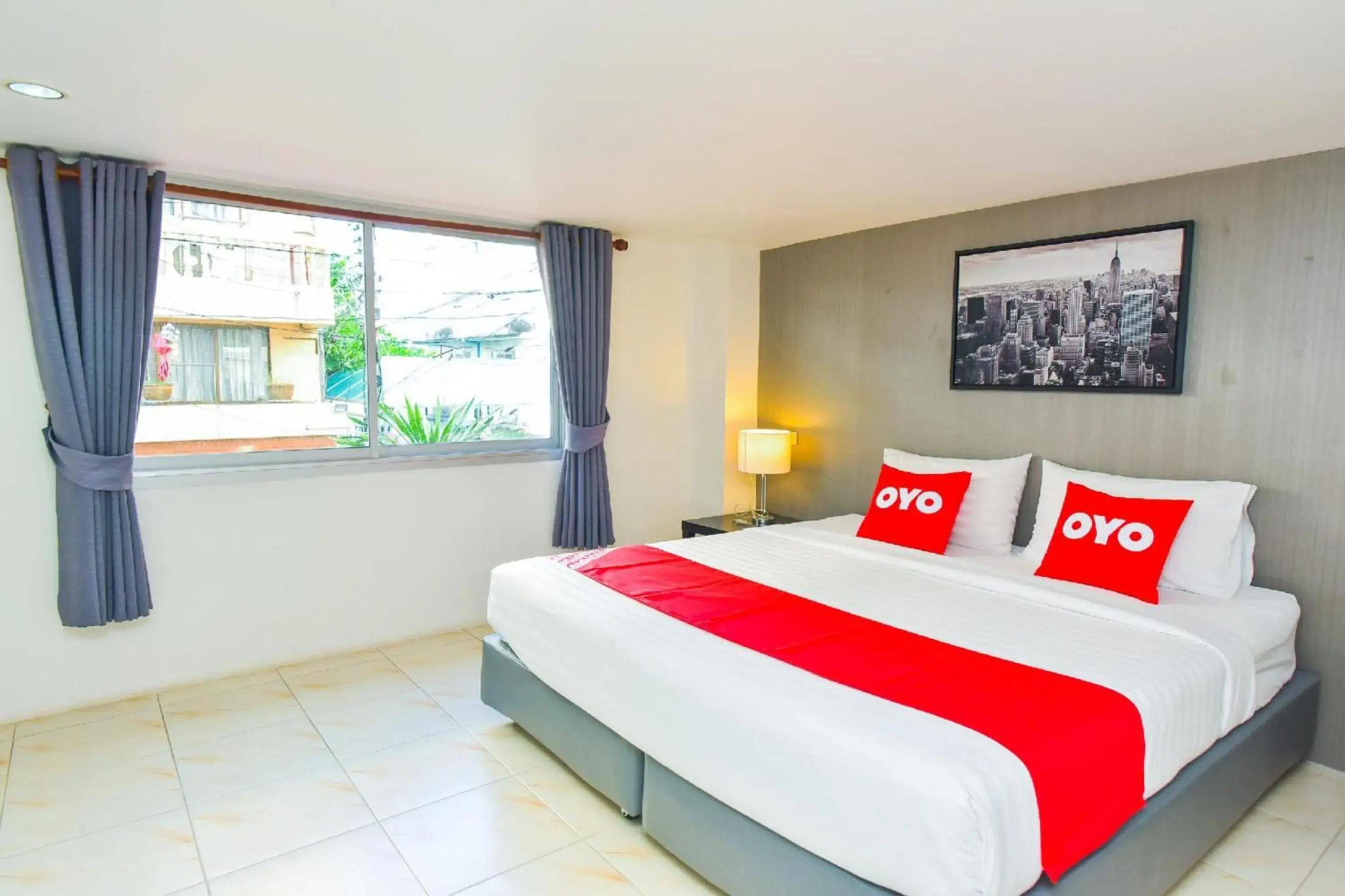 View (from property/room), Bed in OYO 394 Nana Beach Cha Am View (from property/room), Bed in OYO 394 Nana Beach Cha Am