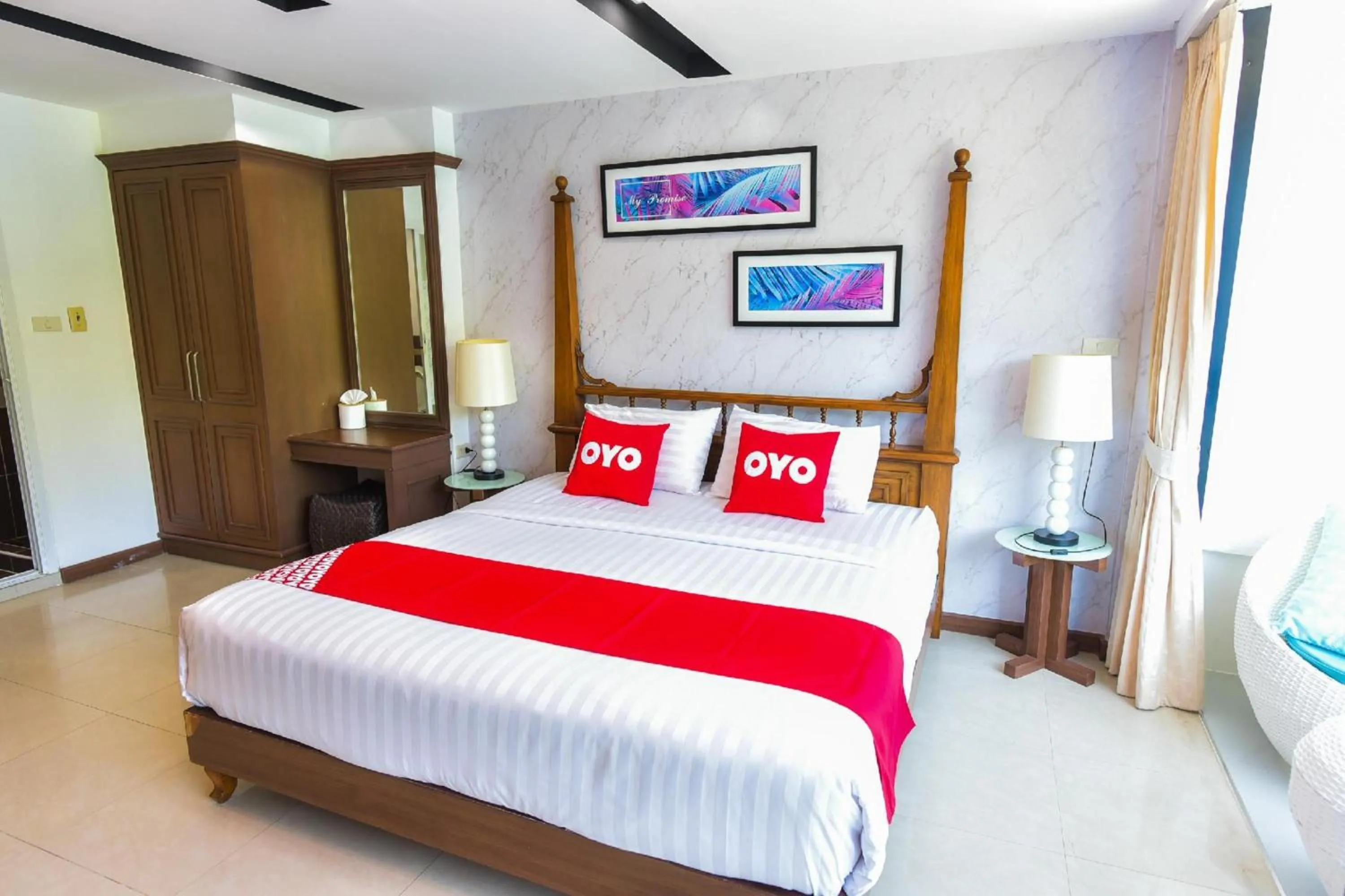 Photo of the whole room, Bed in OYO 394 Nana Beach Cha Am