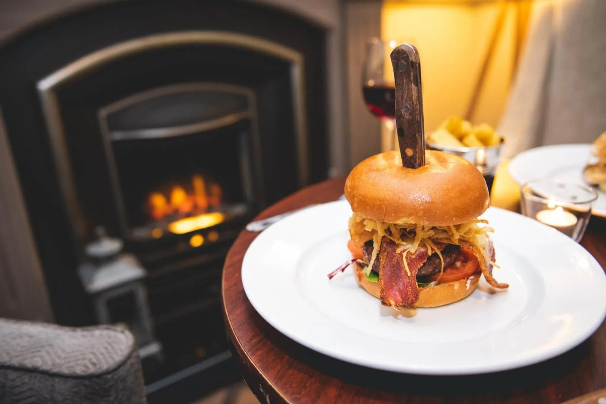 Food close-up in Lake of Shadows Hotel