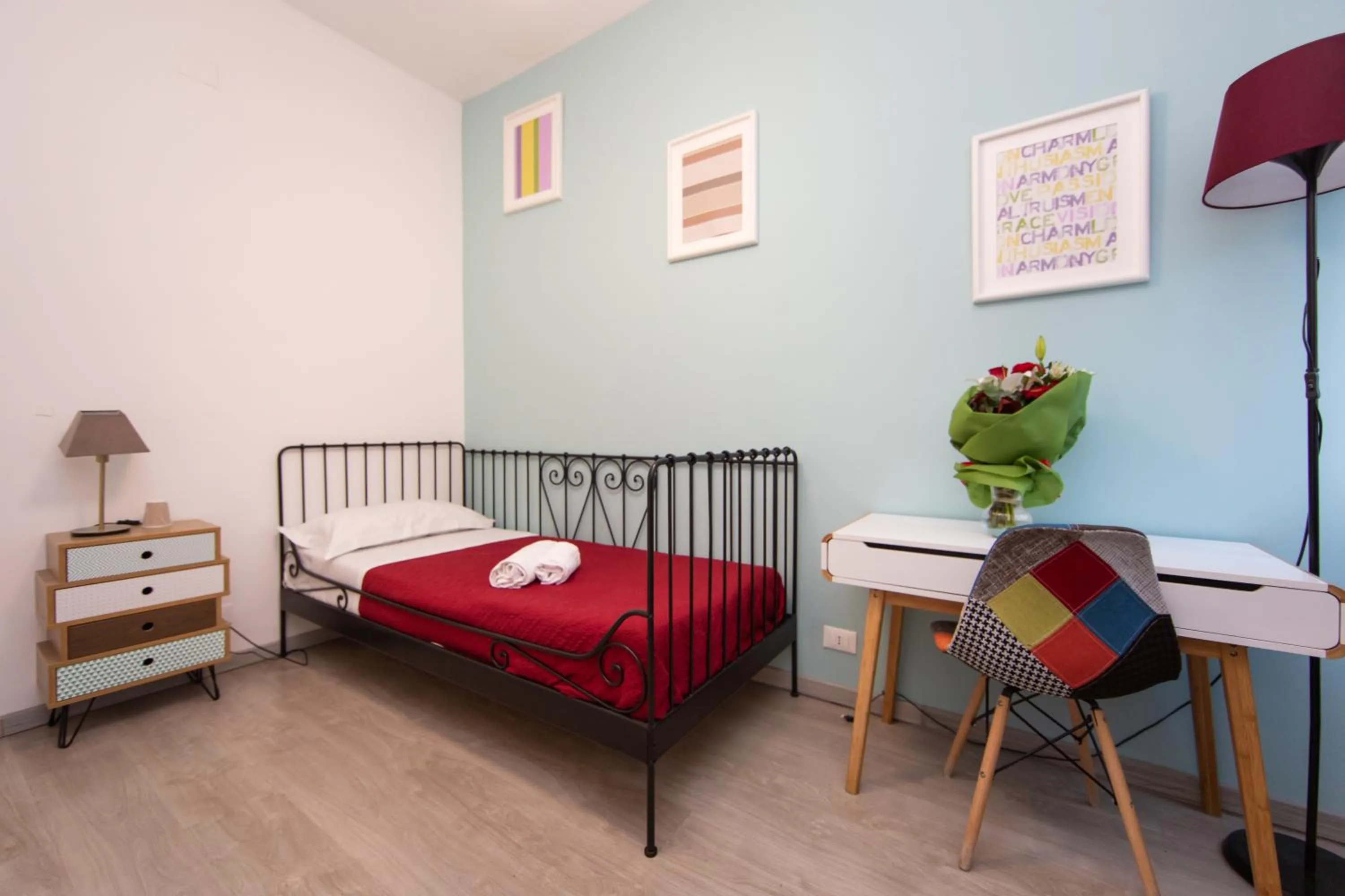 Bedroom, Bed in L'Imperiale RomaTrastevere