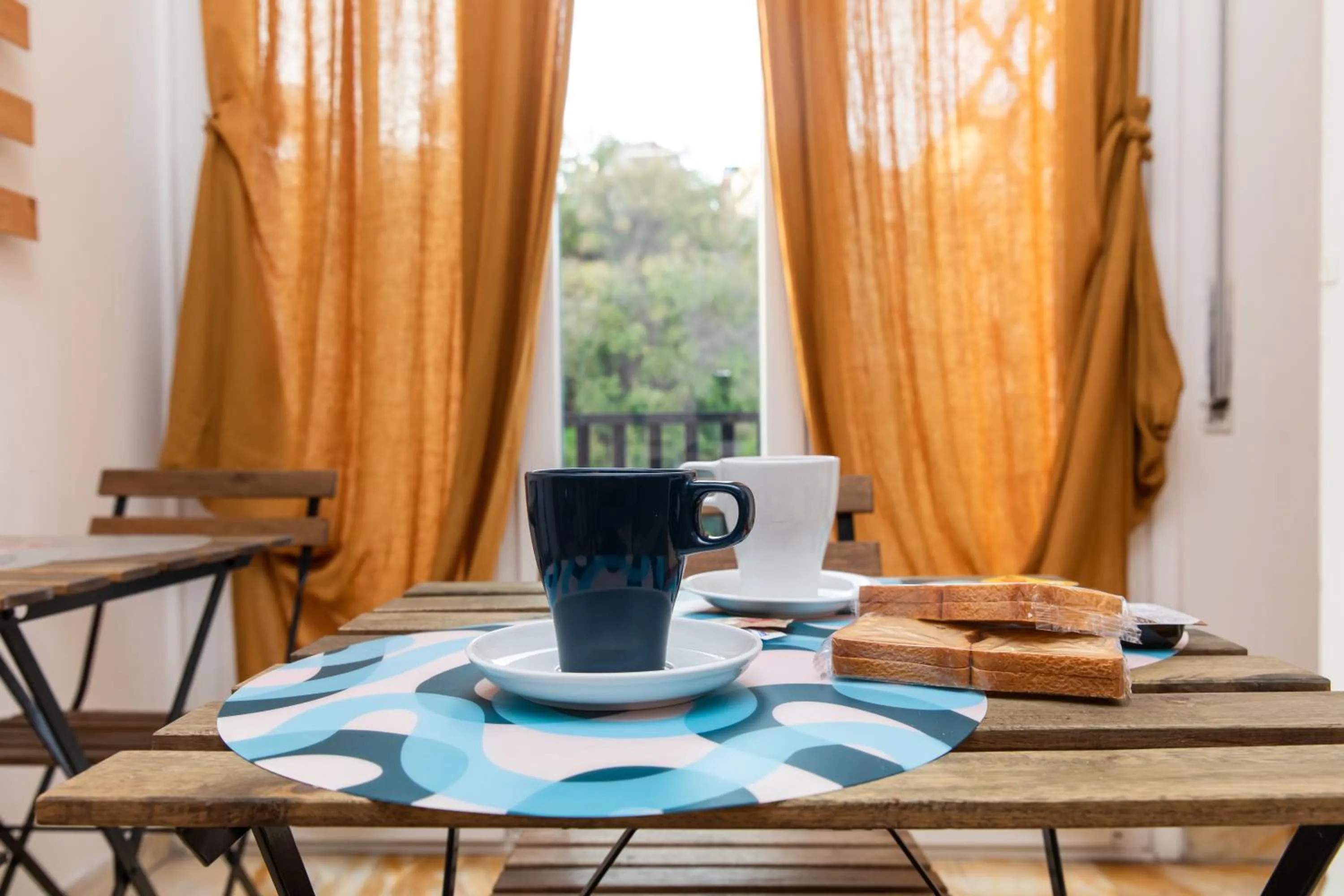 Dining area in L'Imperiale RomaTrastevere