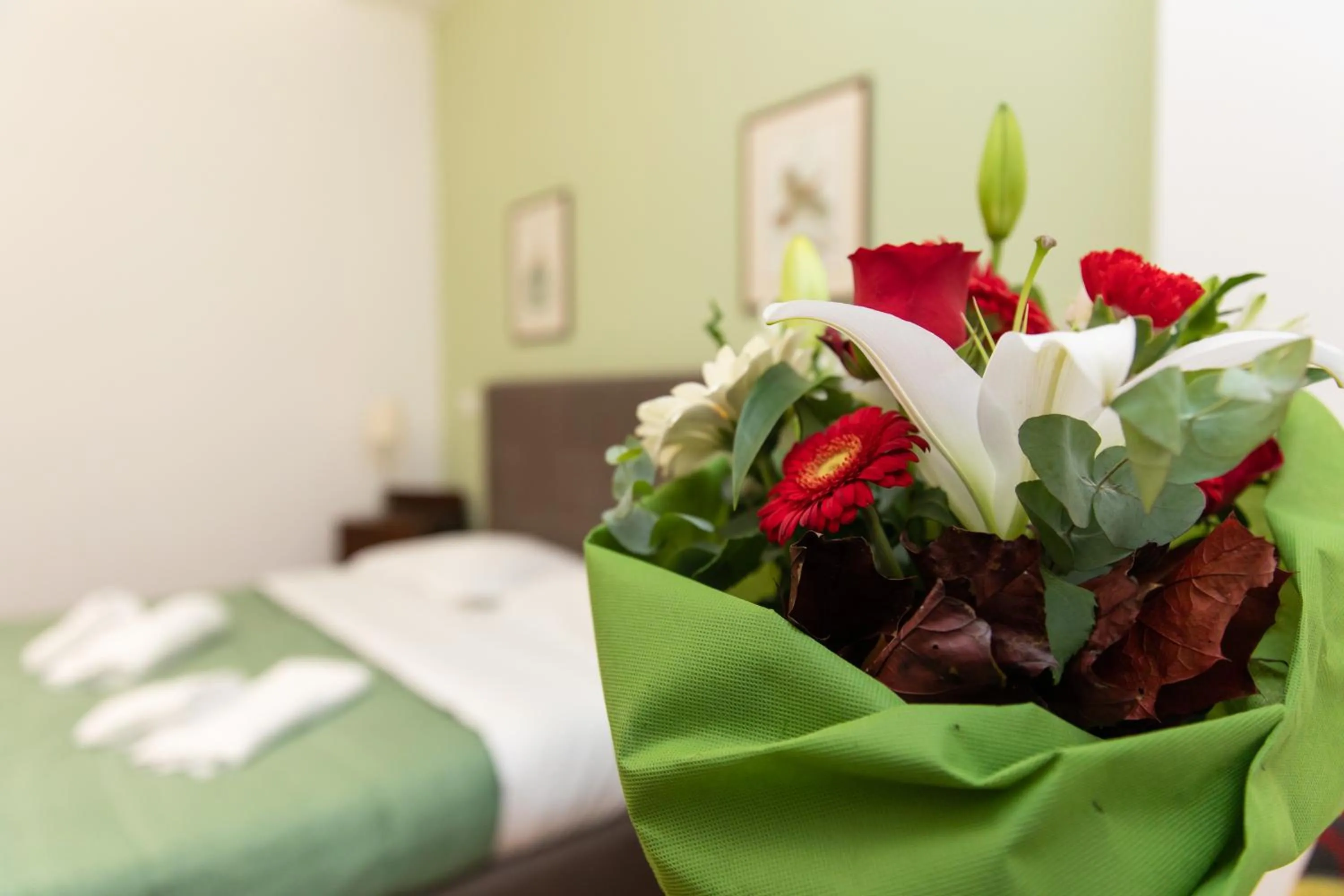 Decorative detail, Bed in L'Imperiale RomaTrastevere