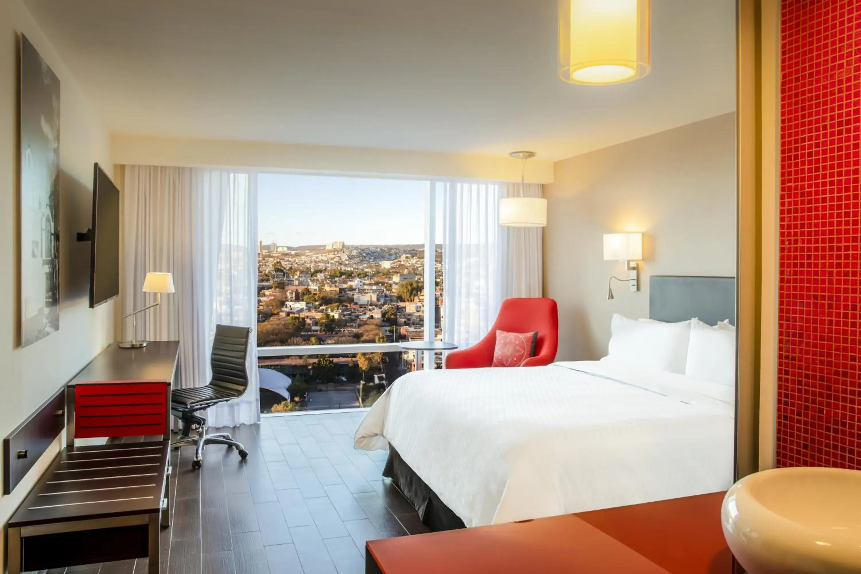 Photo of the whole room, Bed in Fiesta Inn Express Queretaro Constituyentes Photo of the whole room, Bed in Fiesta Inn Express Queretaro Constituyentes