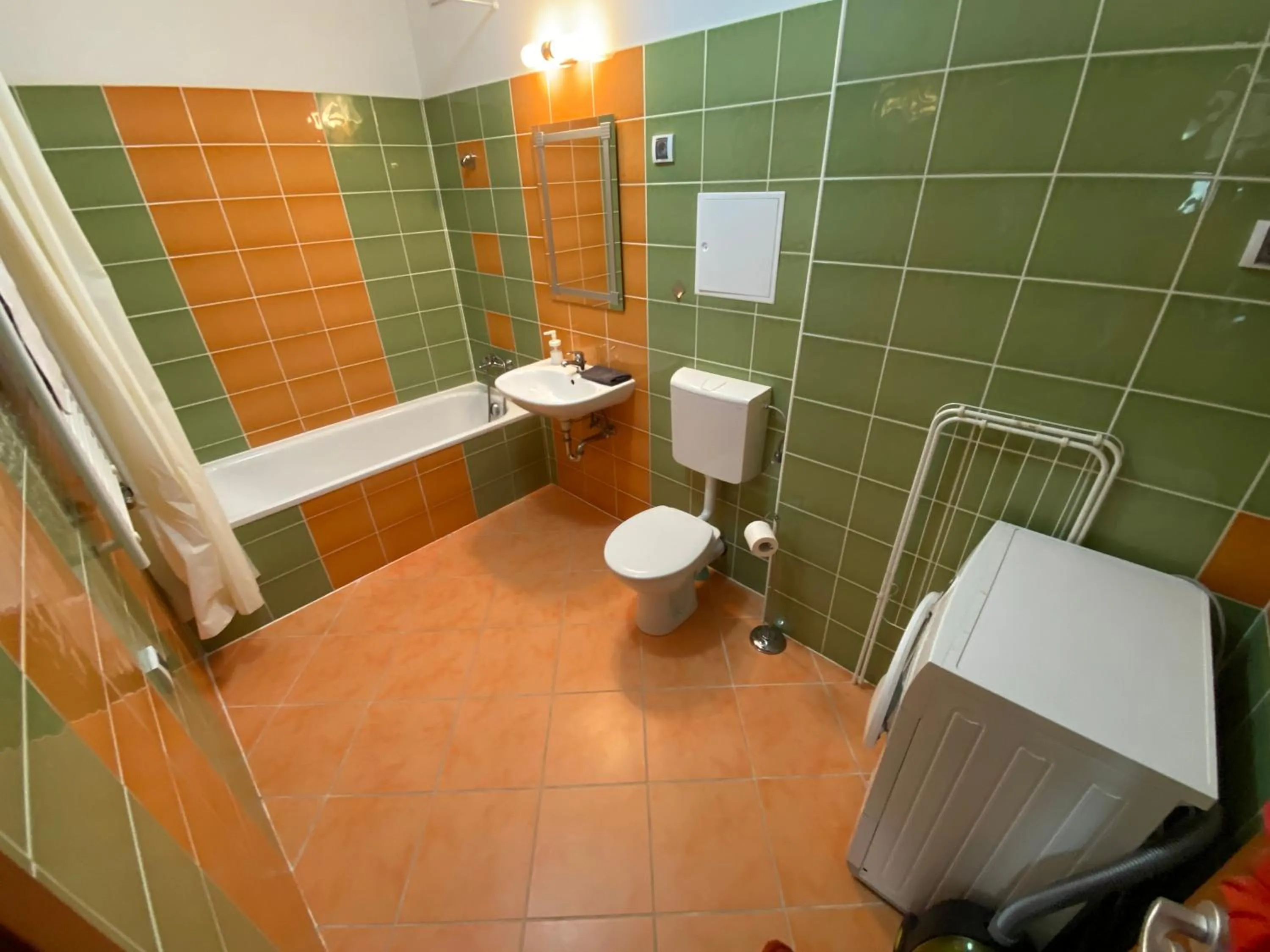 Bathroom in Vision Apartments Budapest