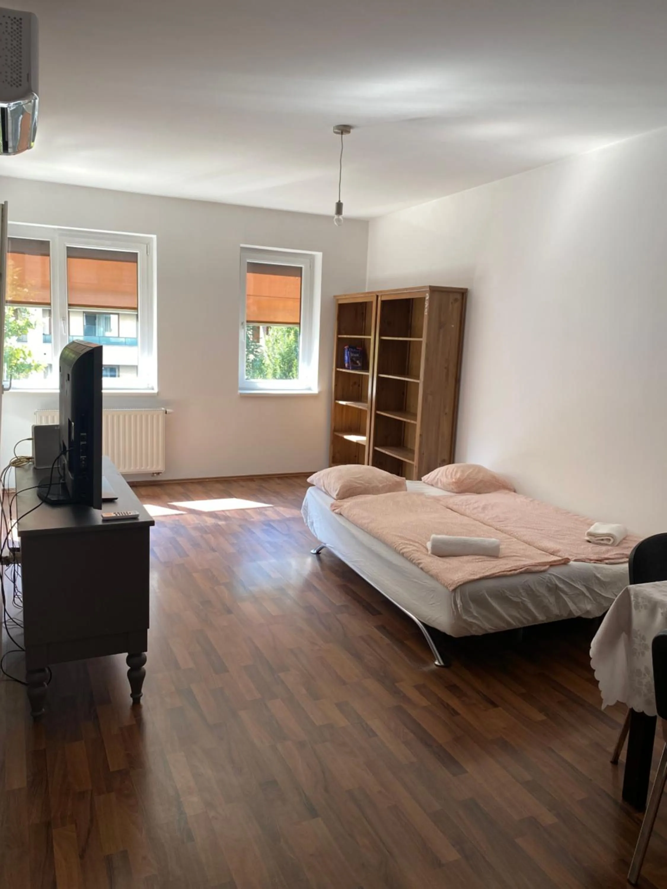 Bed in Vision Apartments Budapest