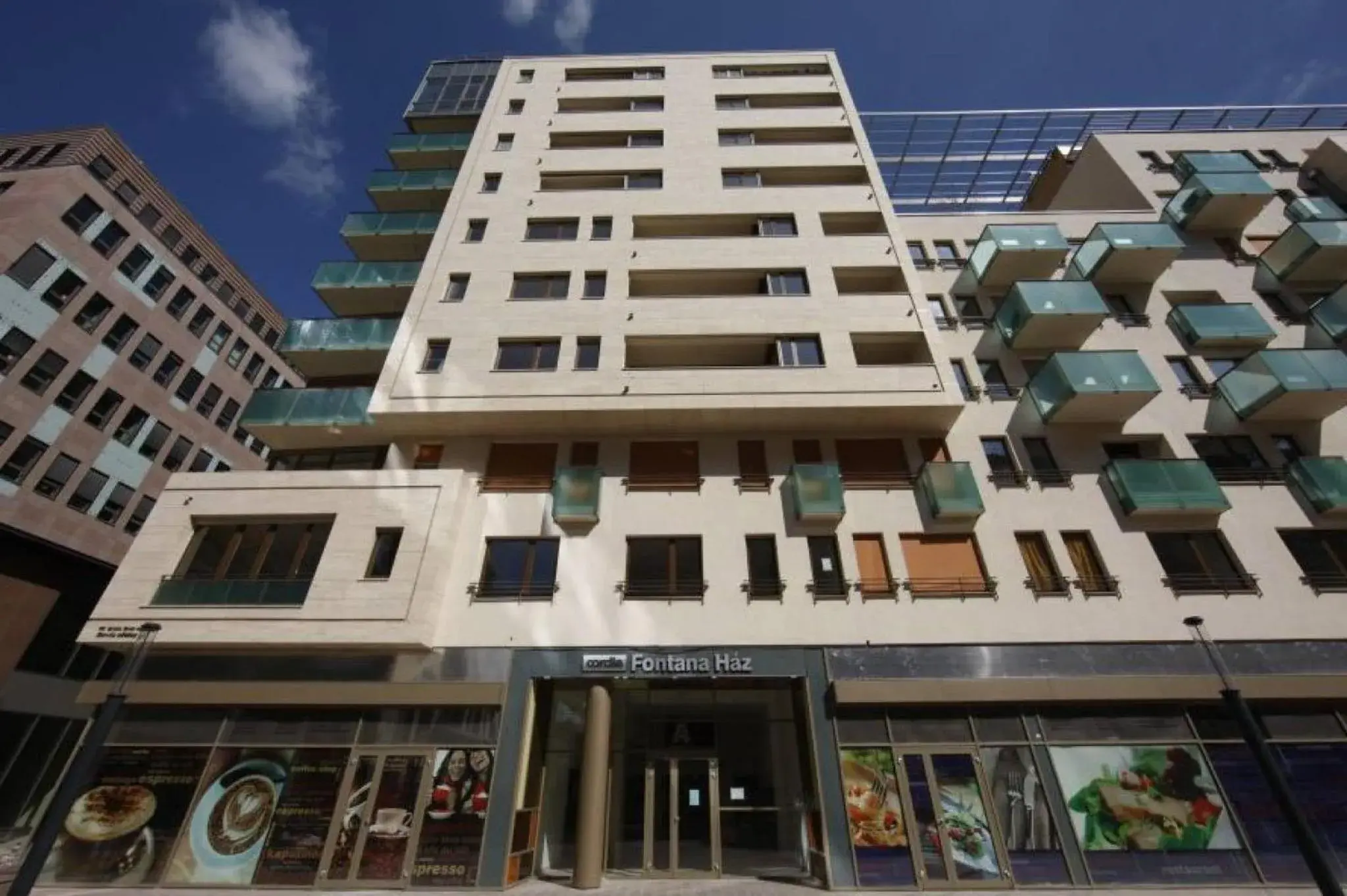 Property building in Vision Apartments Budapest Property building in Vision Apartments Budapest