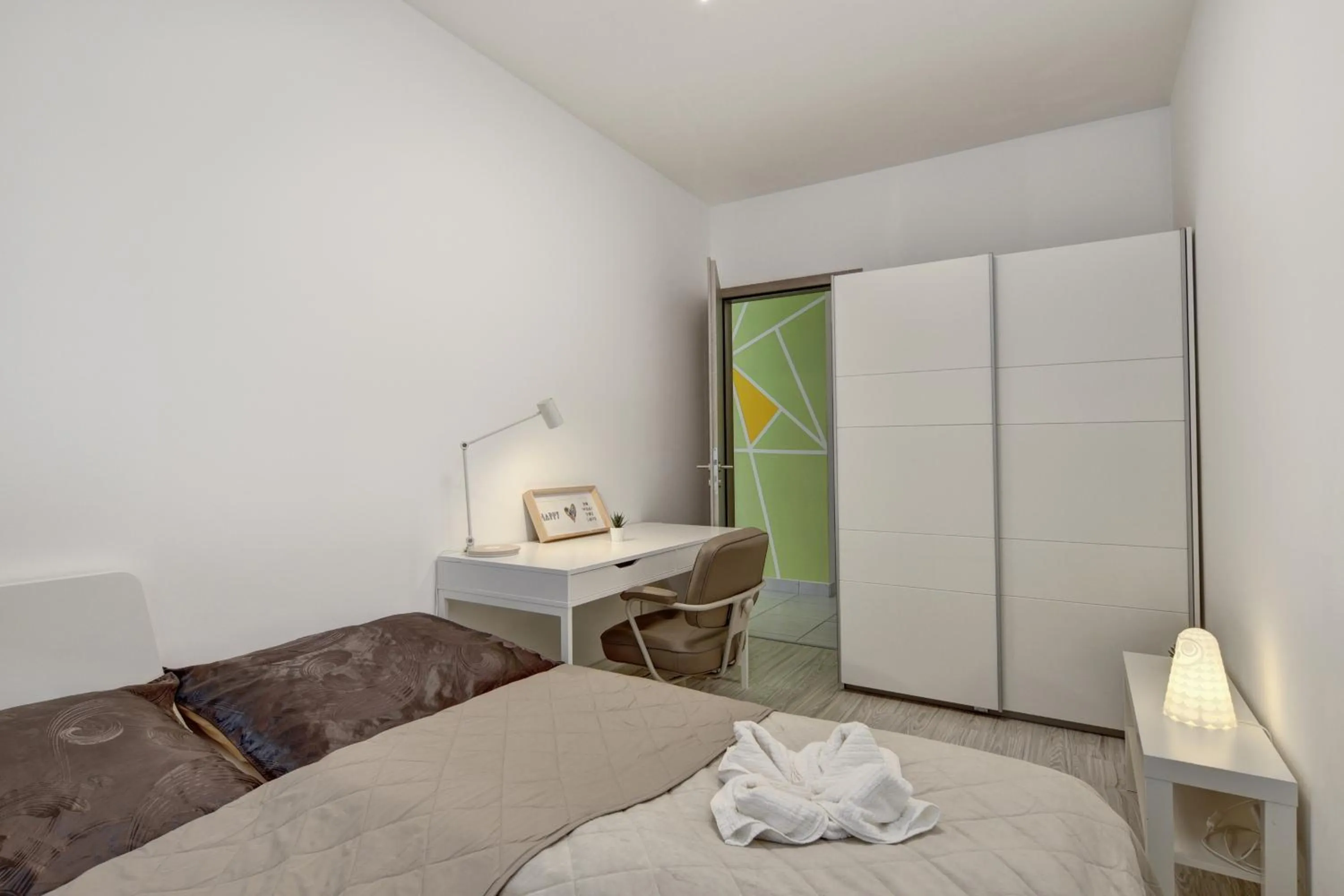 Bedroom, Bed in Vision Apartments Budapest