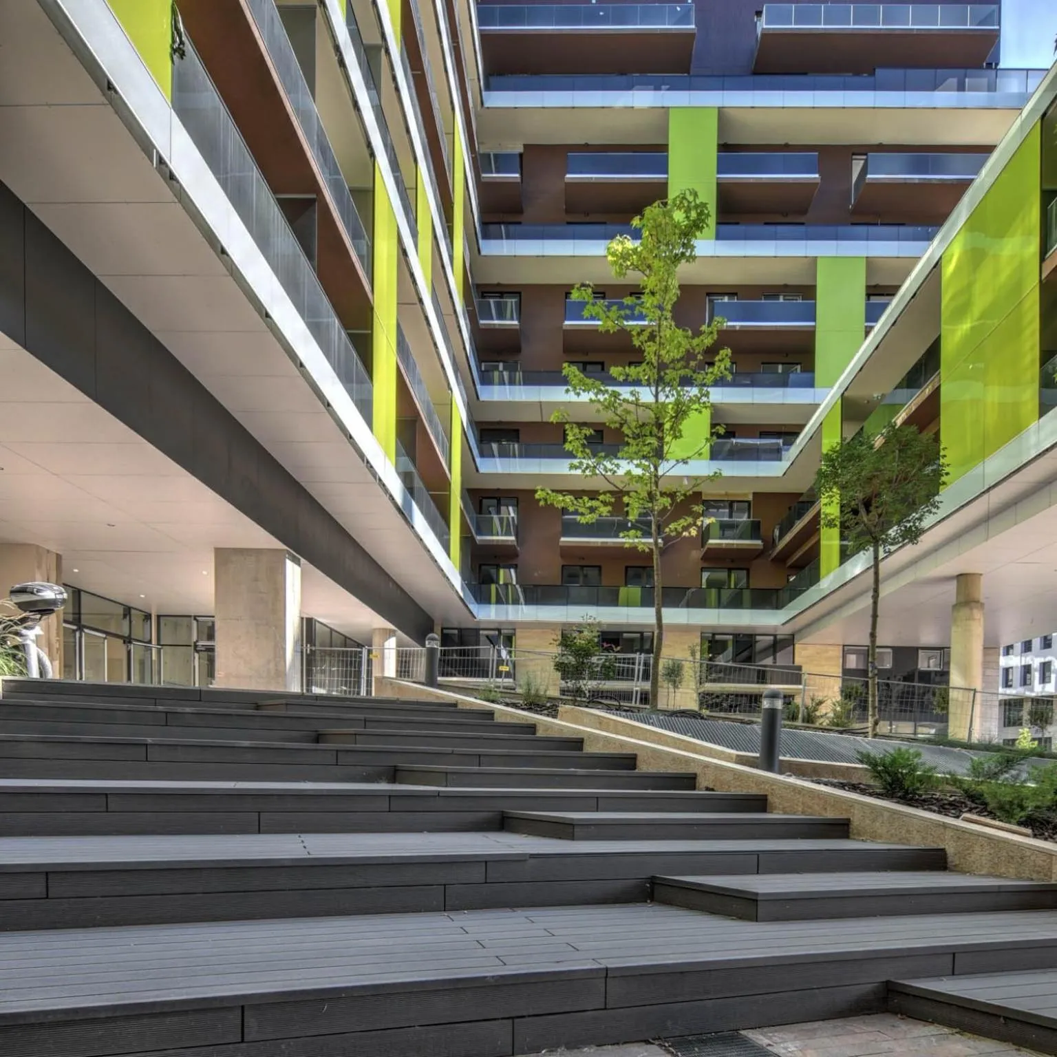 Property building in Vision Apartments Budapest