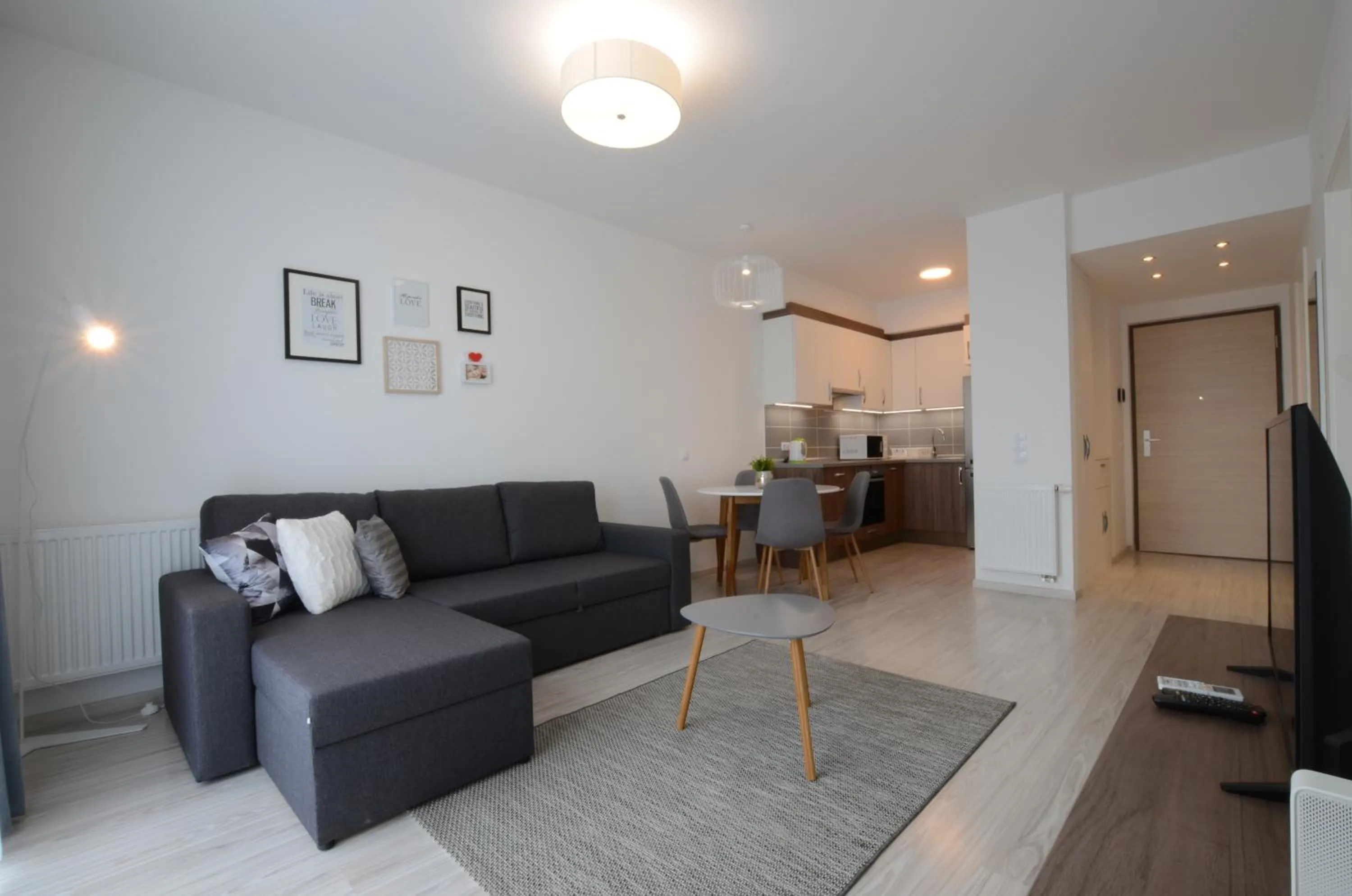 Living room in Vision Apartments Budapest