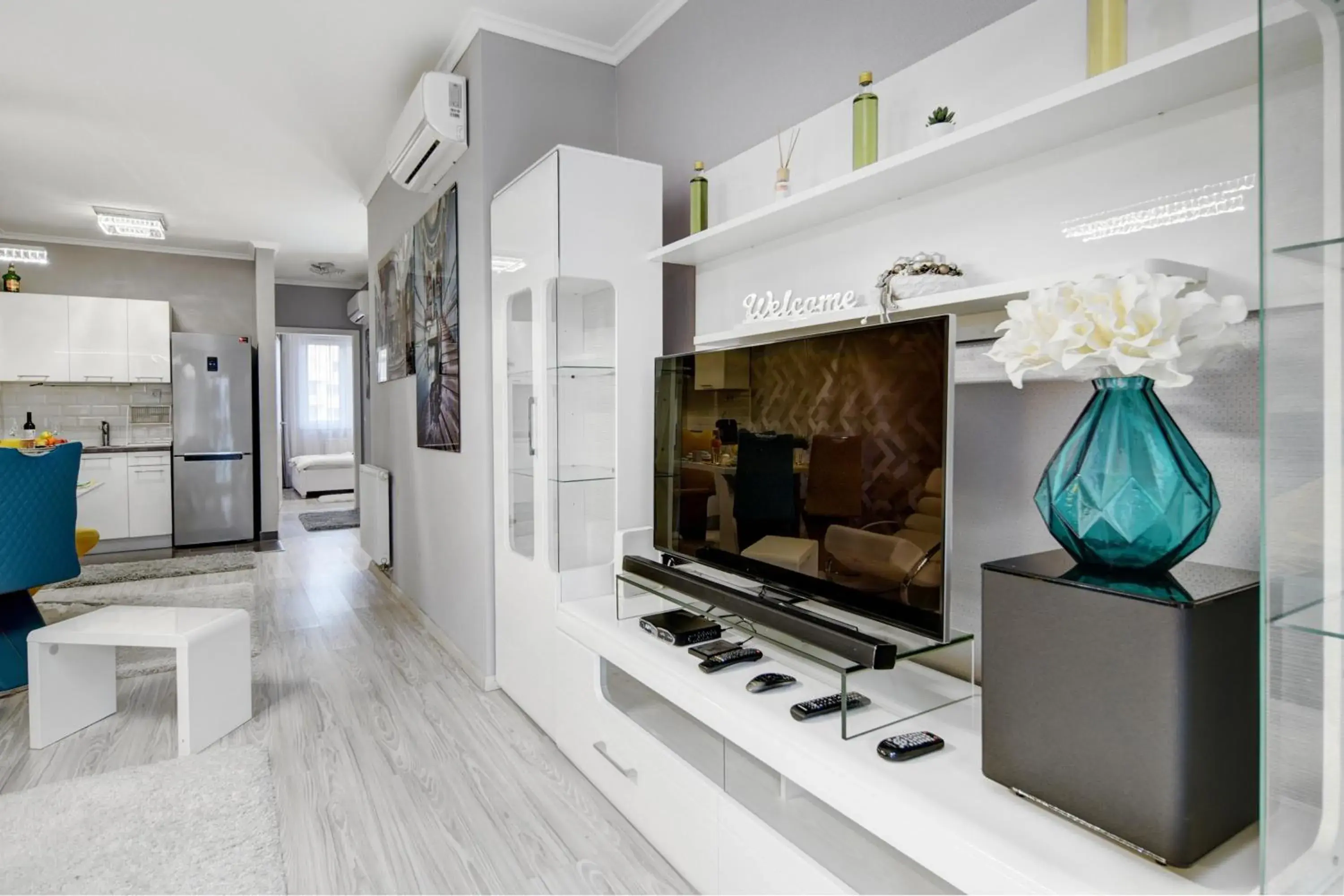 Living room in Vision Apartments Budapest Living room in Vision Apartments Budapest