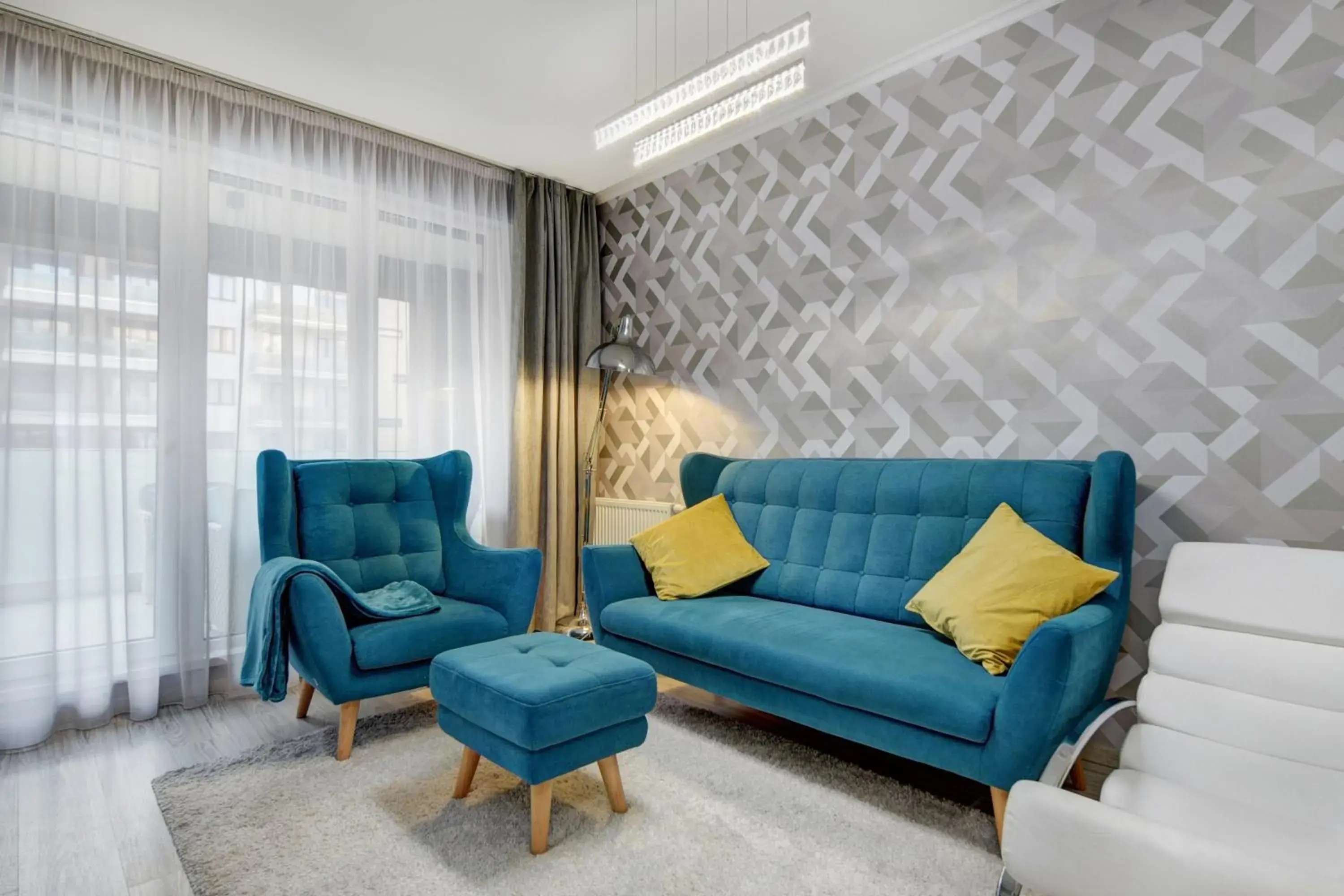 Living room in Vision Apartments Budapest Living room in Vision Apartments Budapest