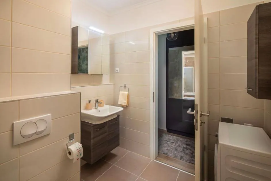 Kitchen or kitchenette in Vision Apartments Budapest