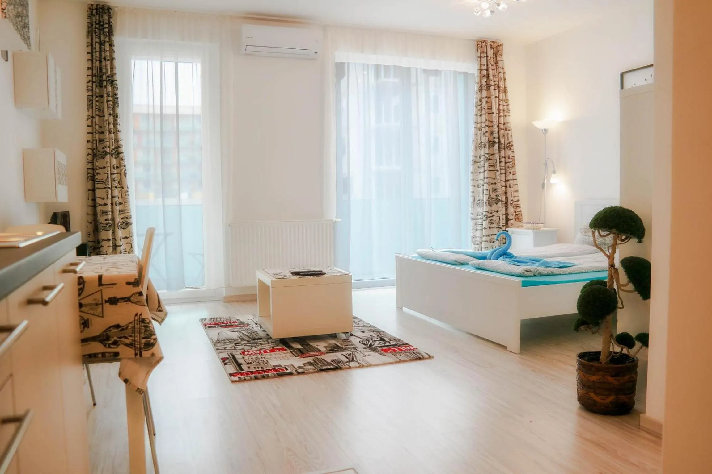 Living room in Vision Apartments Budapest