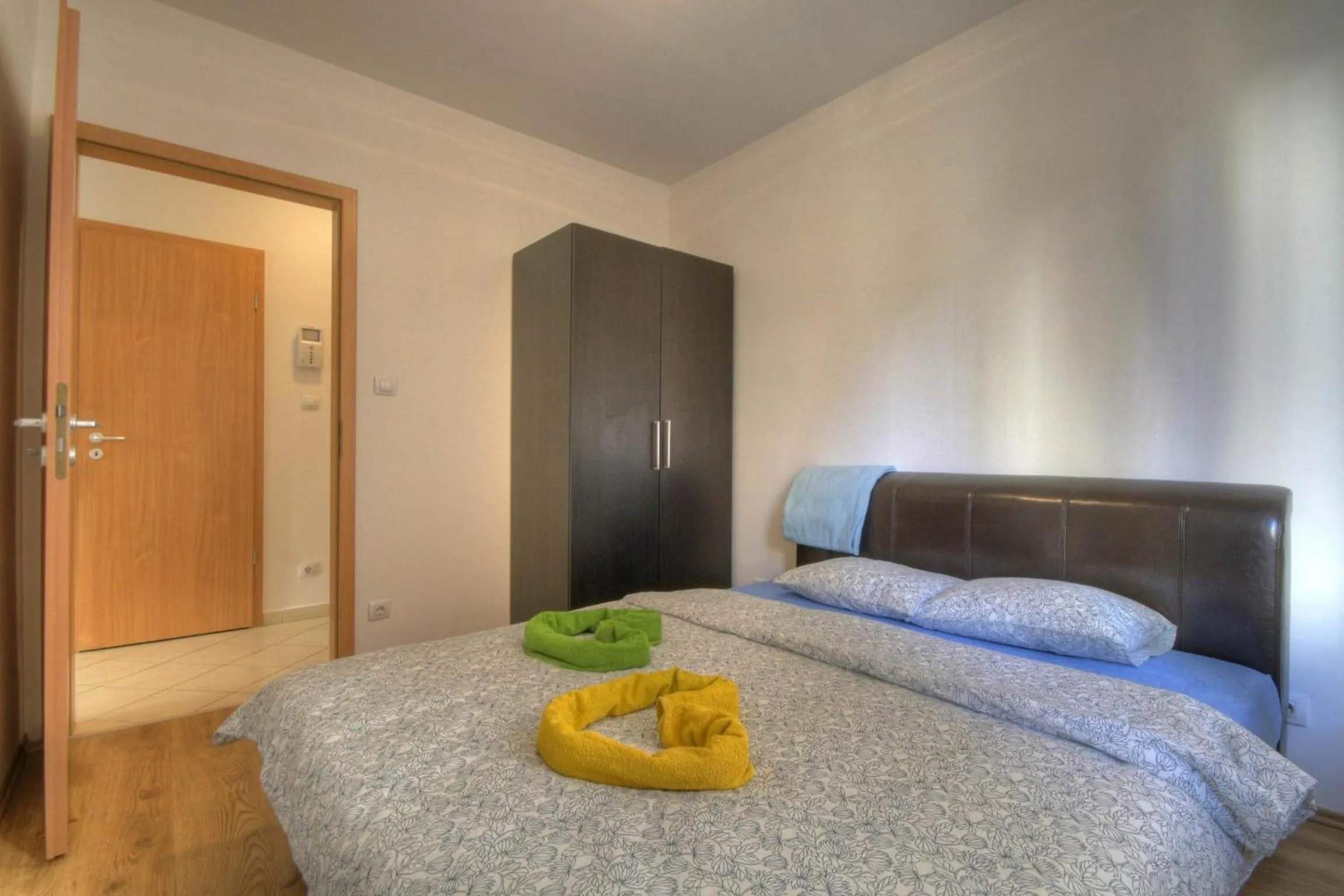 Bed in Vision Apartments Budapest
