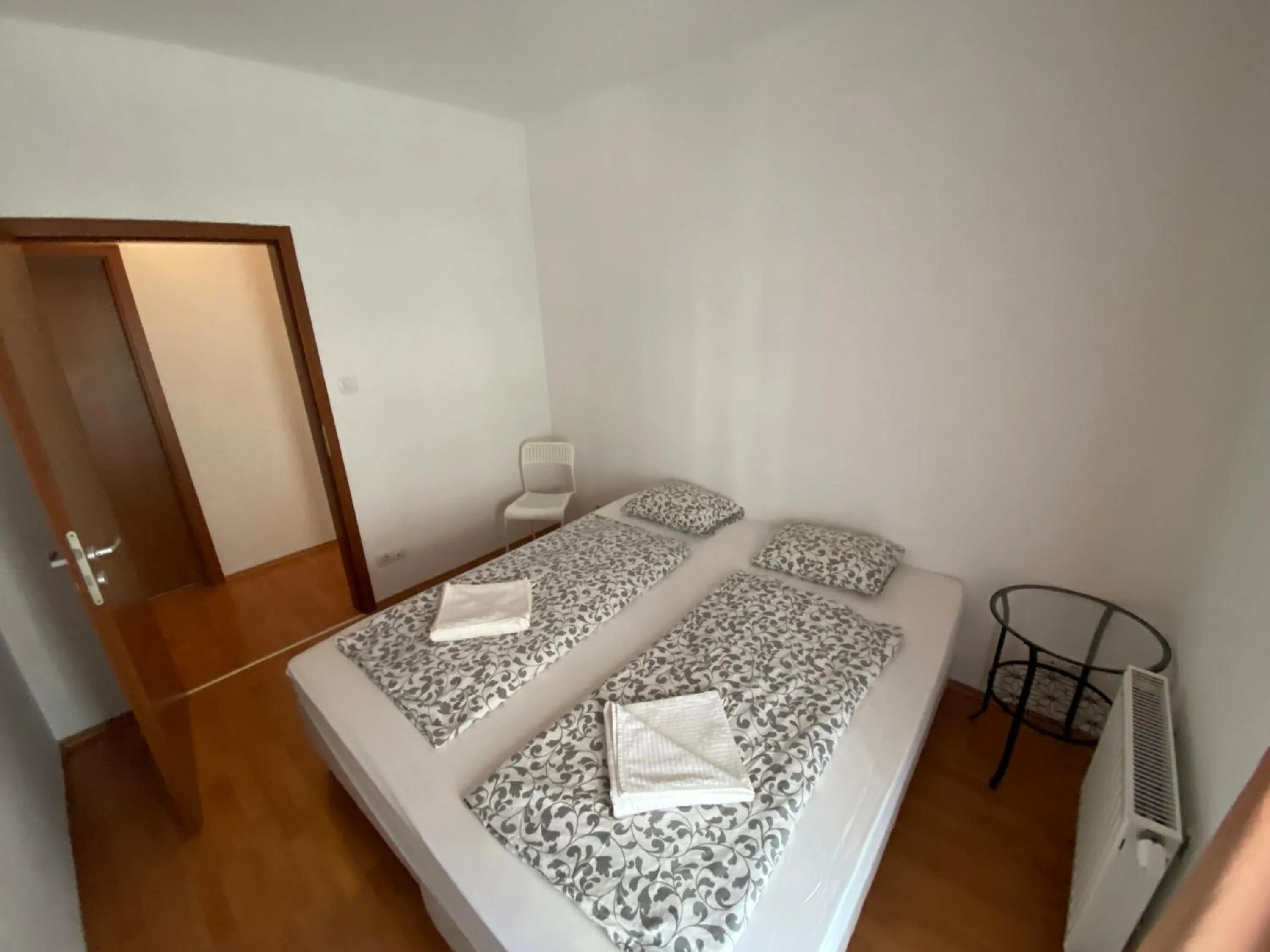 Bed in Vision Apartments Budapest