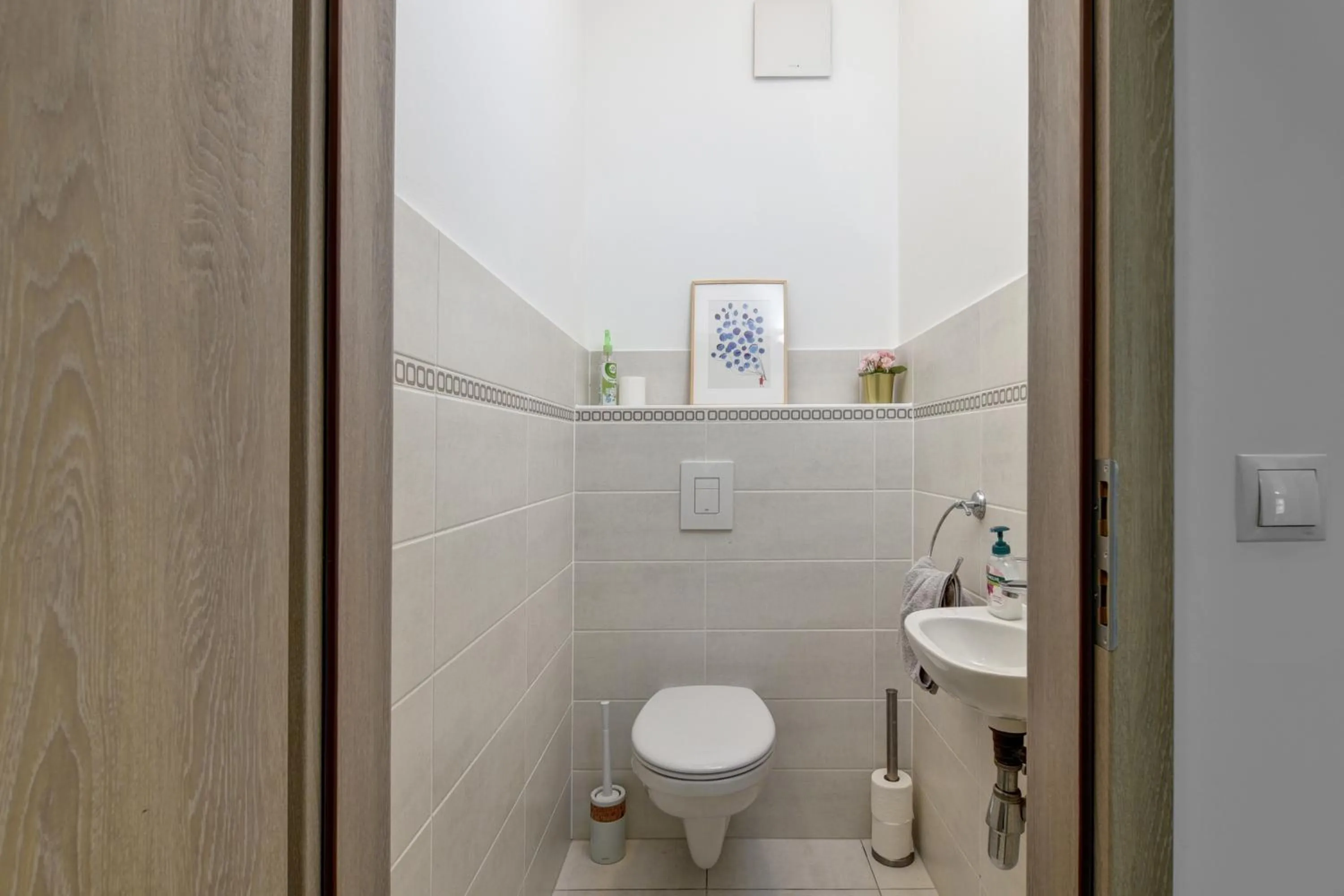 Toilet in Vision Apartments Budapest
