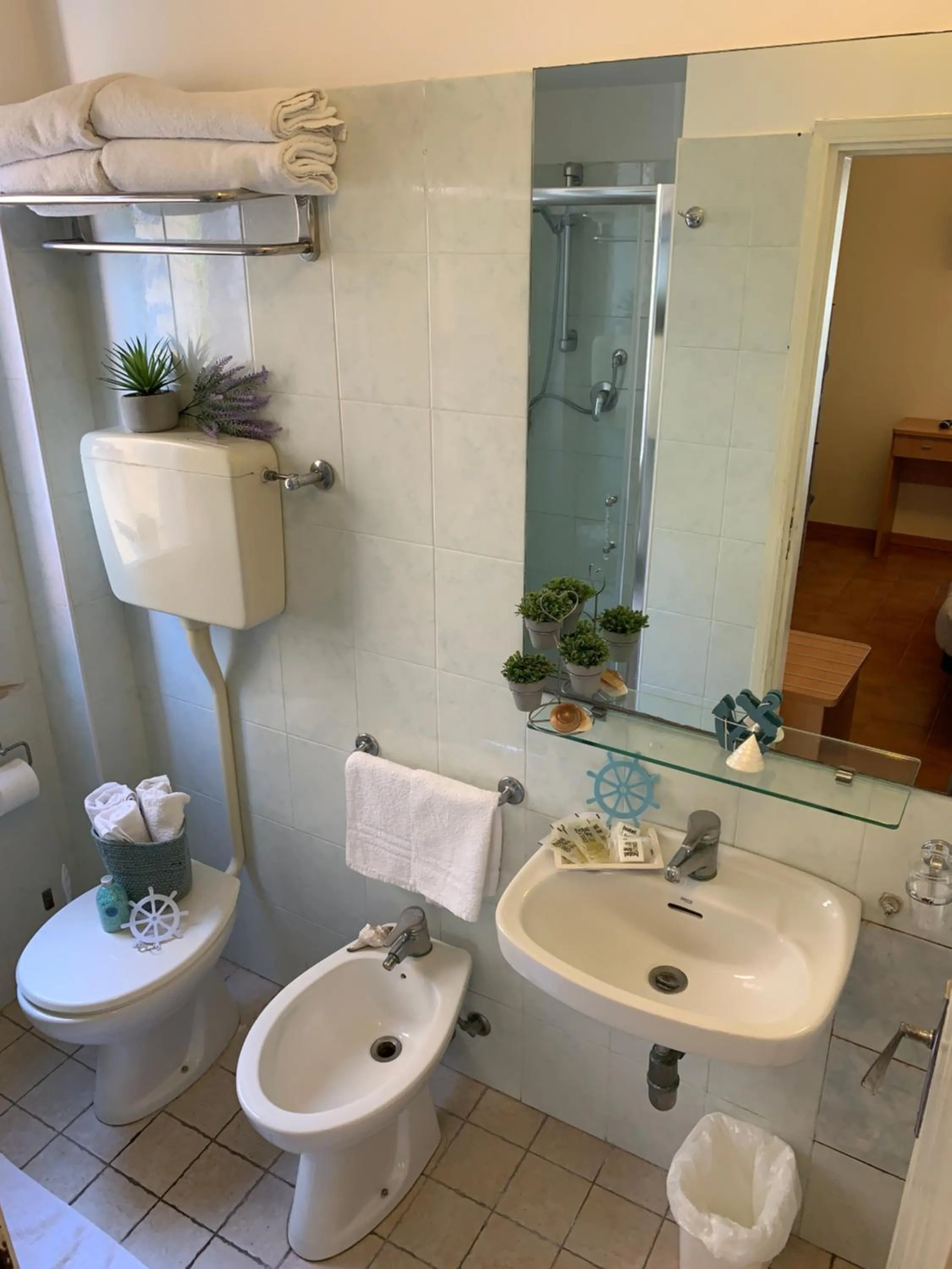 Bathroom in Hotel Palma Benessere