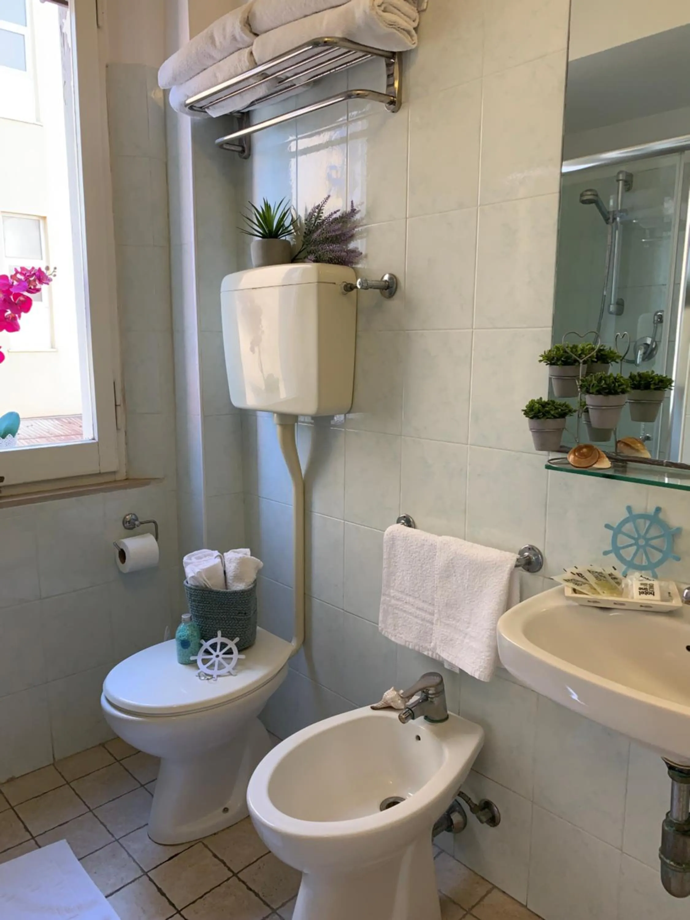 Bathroom in Hotel Palma Benessere