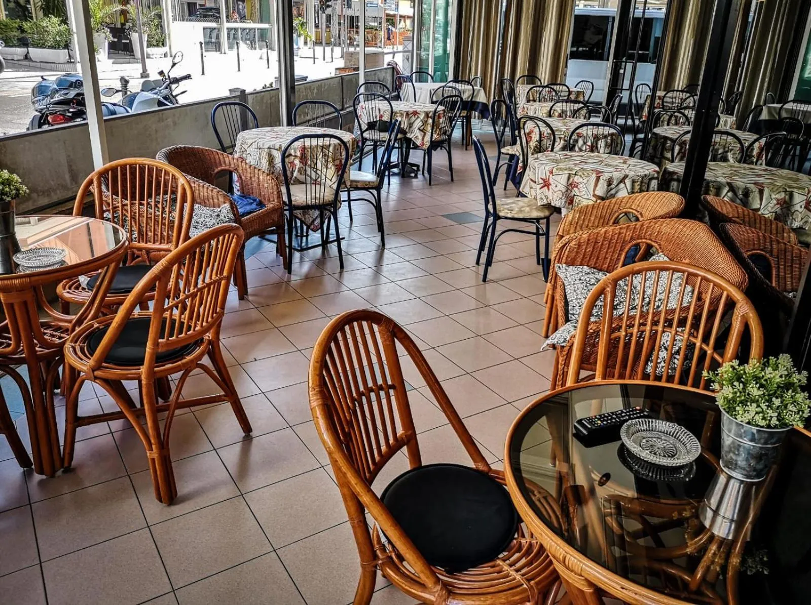 Patio in Hotel Palma Benessere