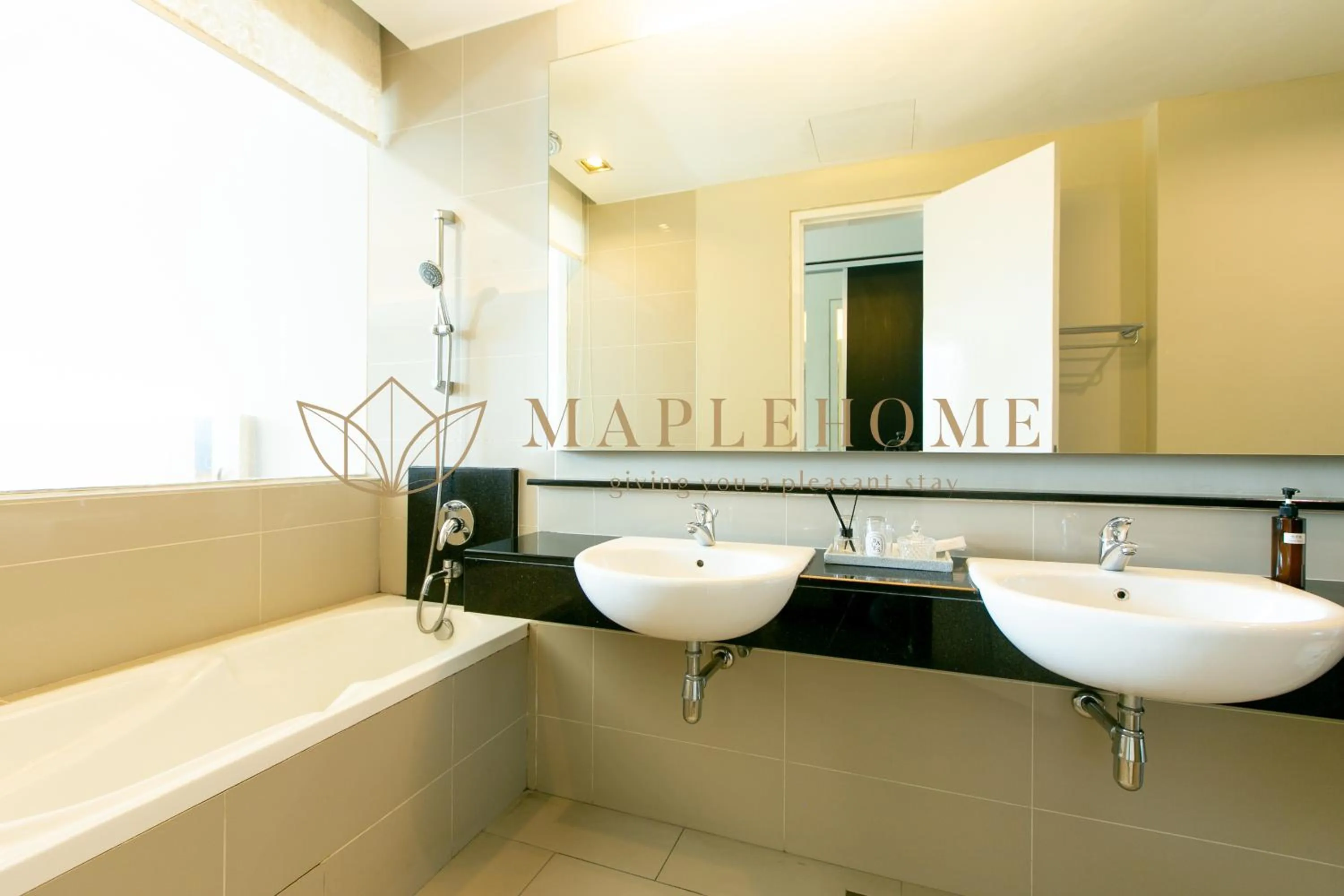 Bath in Swiss Garden Residence Kuala Lumpur