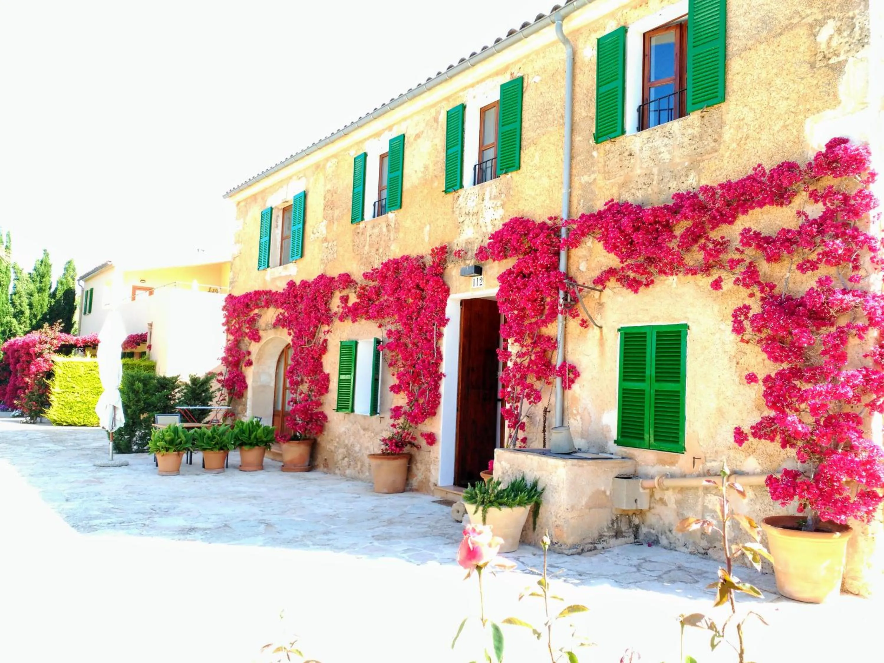 Facade/entrance in son capellot