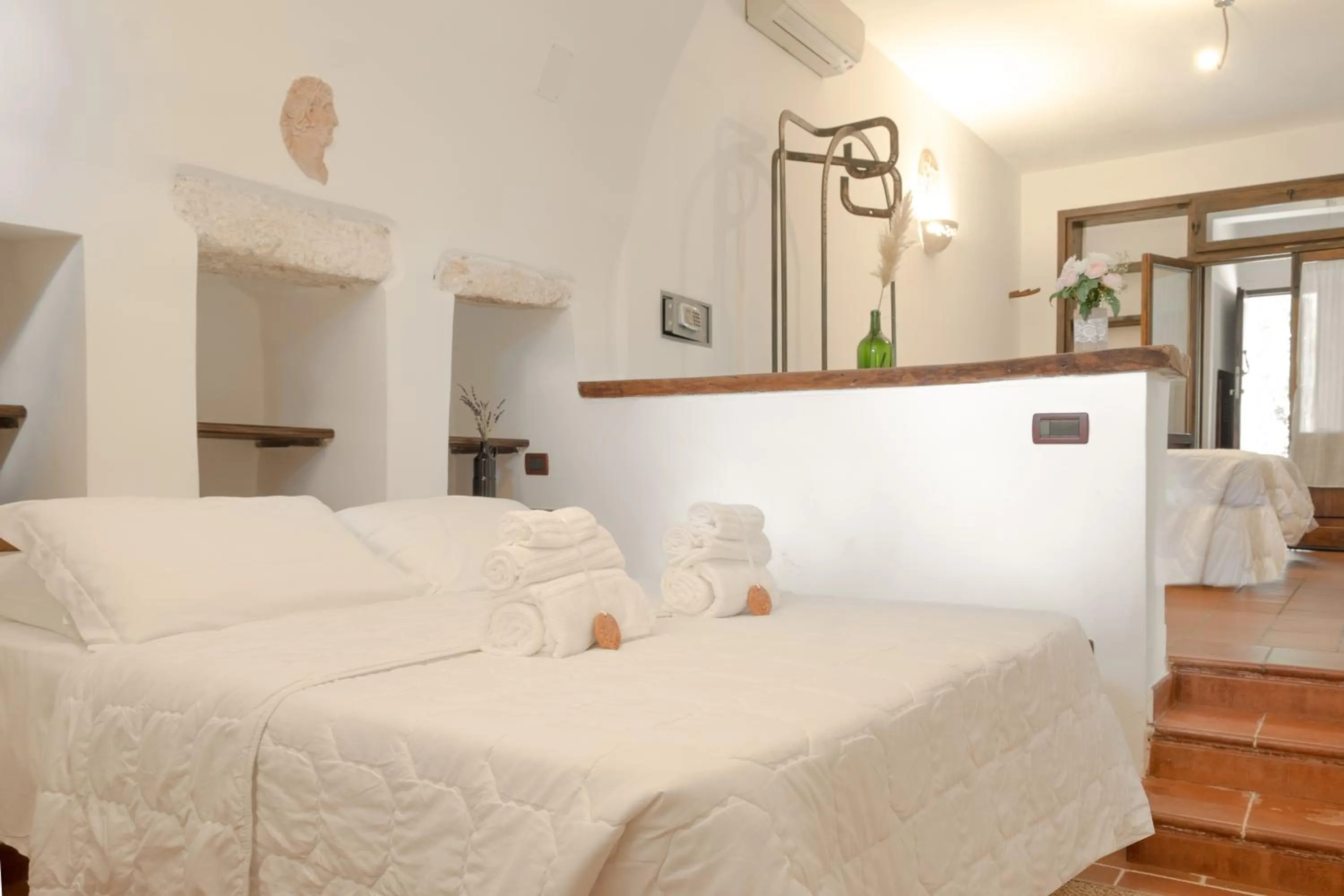 Bed in Masseria Le Lamie