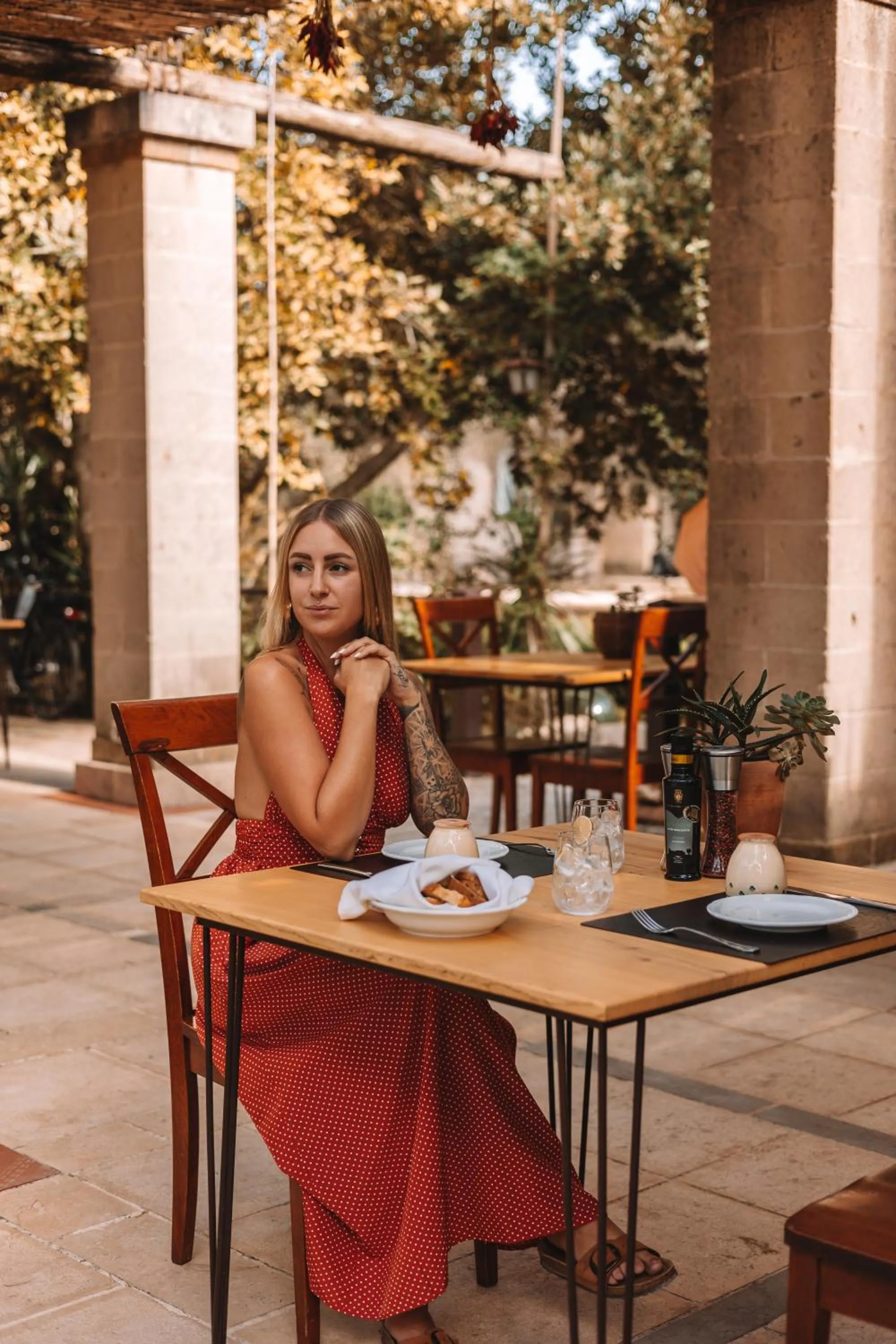 Restaurant/places to eat in Masseria Le Lamie