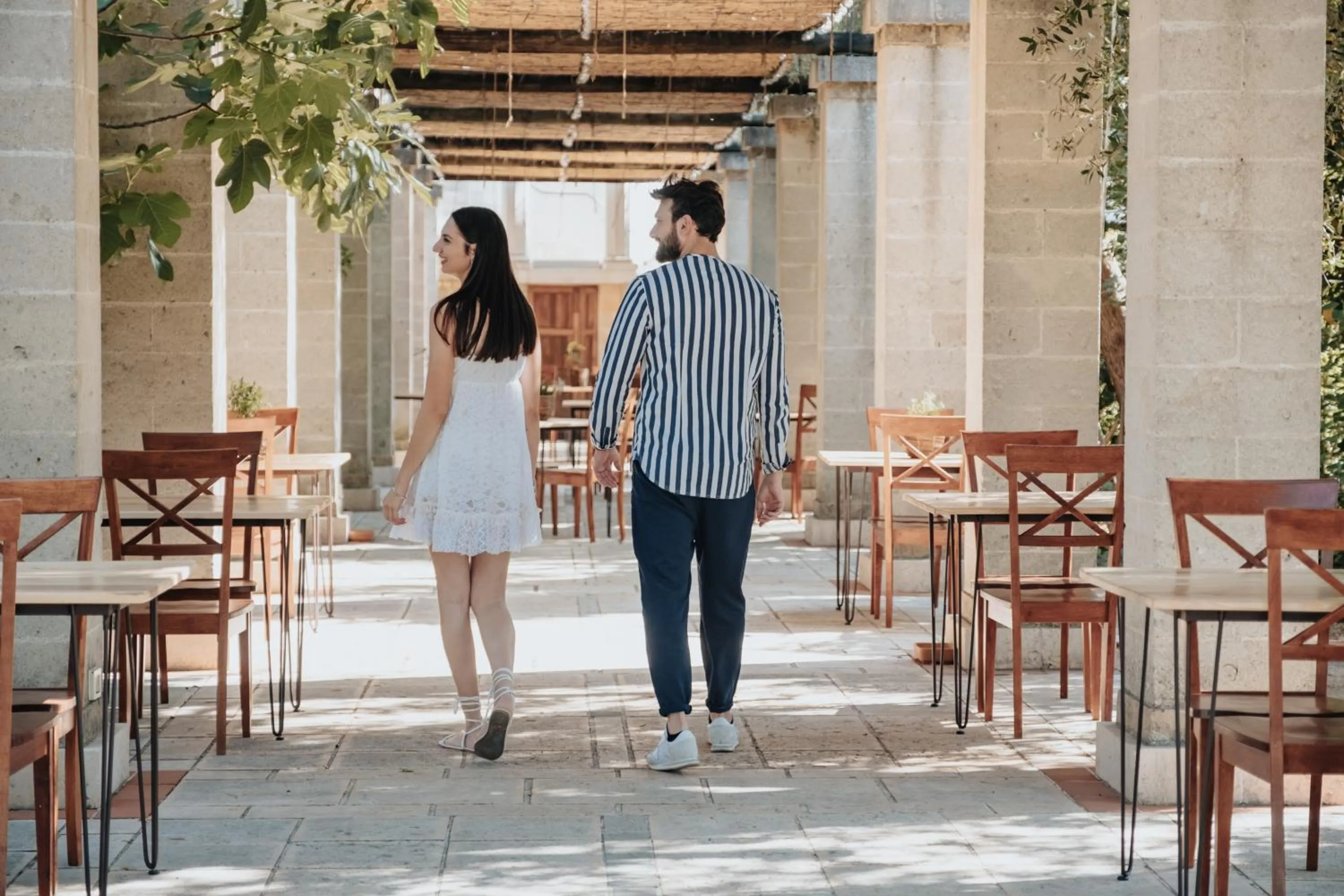 People in Masseria Le Lamie