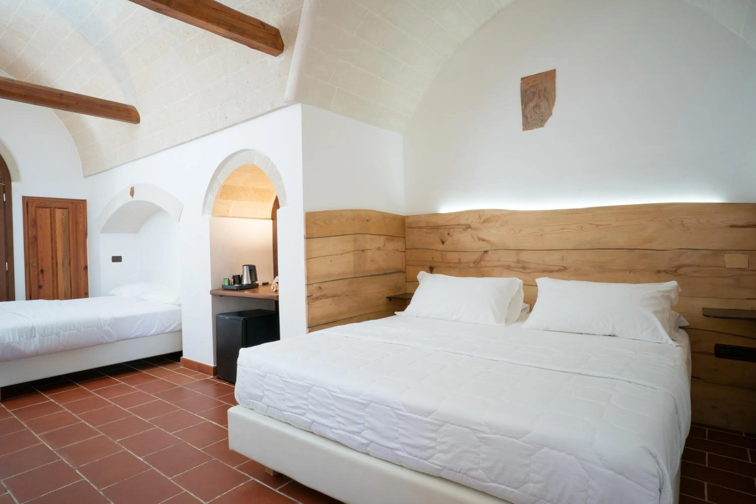 Bed in Masseria Le Lamie