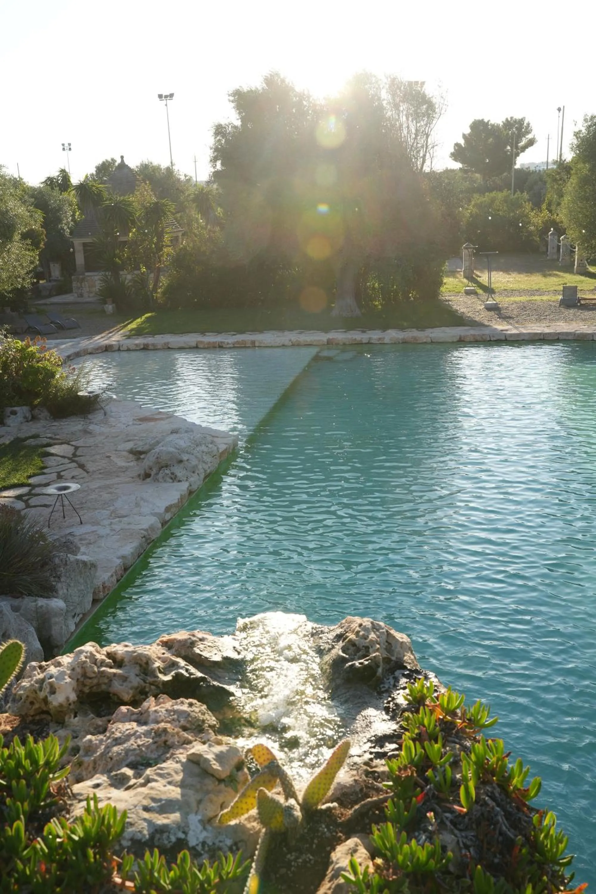 Swimming pool in Masseria Le Lamie