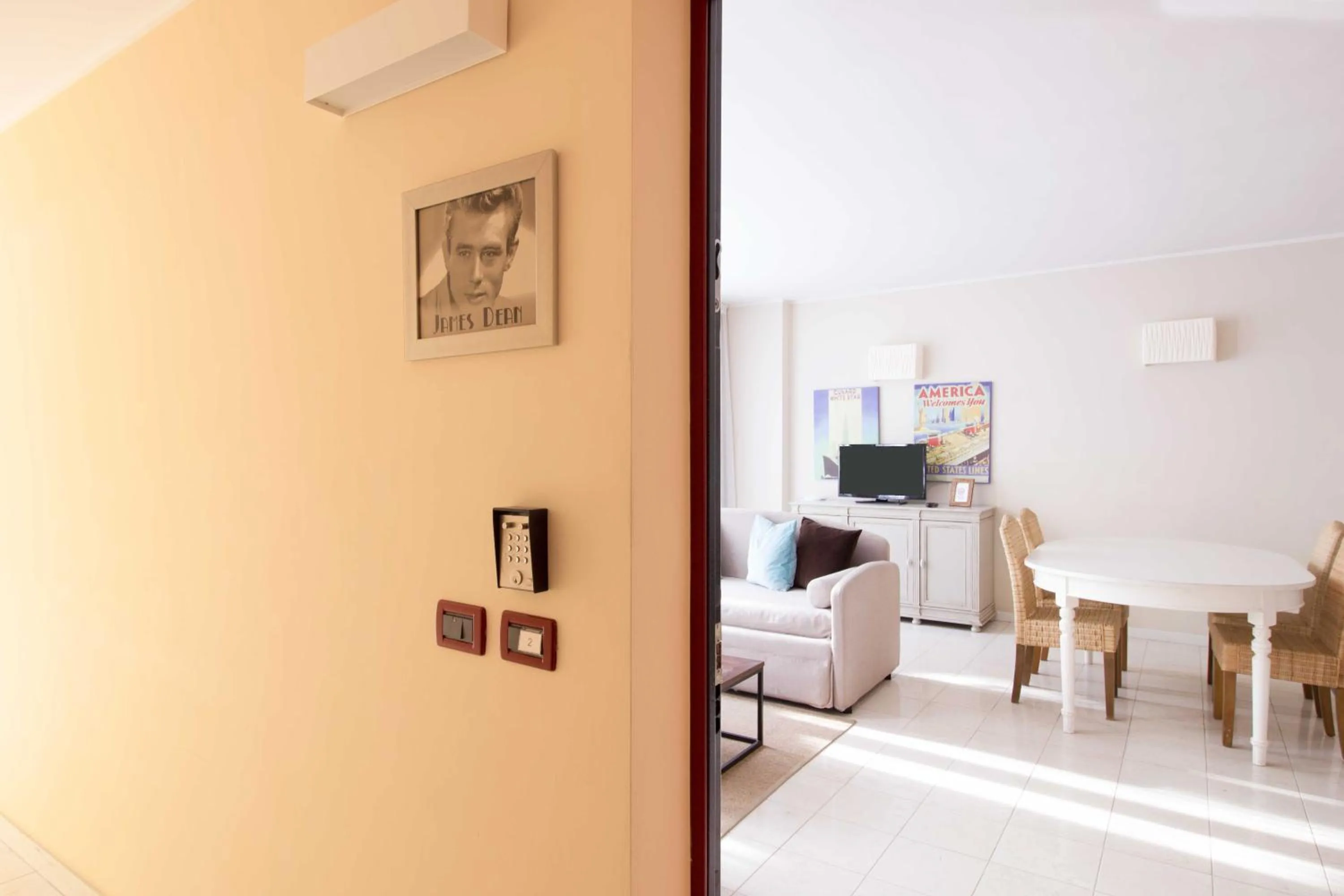 Living room in Adriano Residence