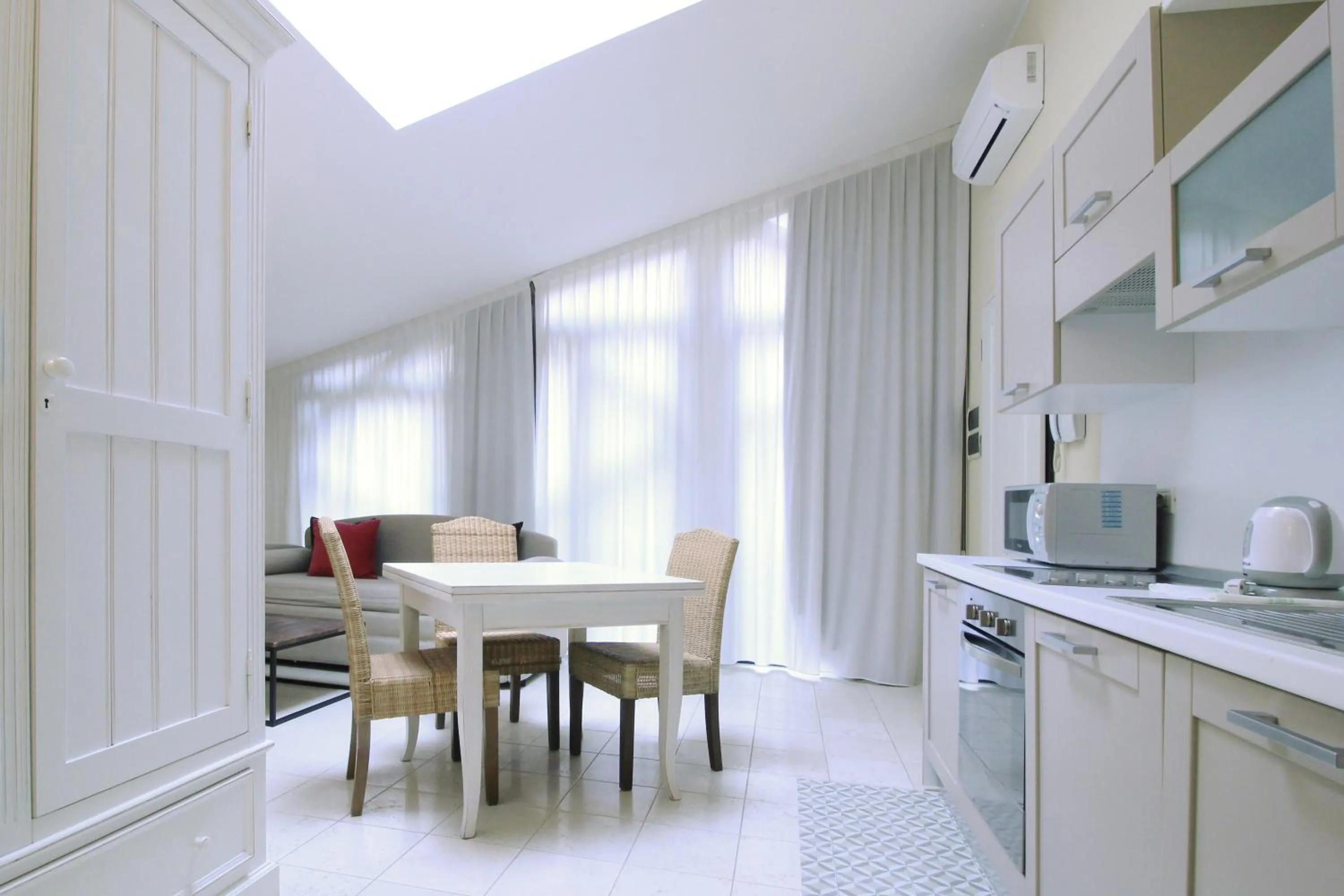kitchen in Adriano Residence