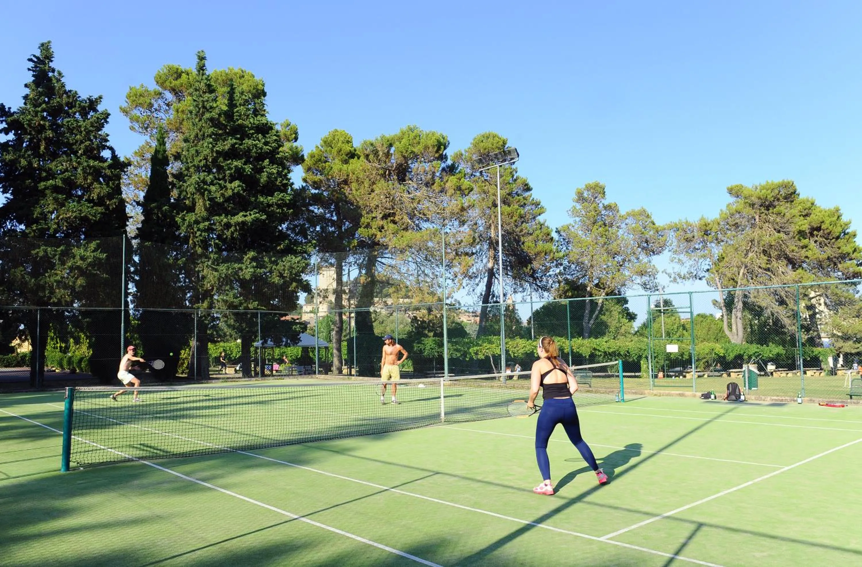 Tennis court in Parco delle Piscine