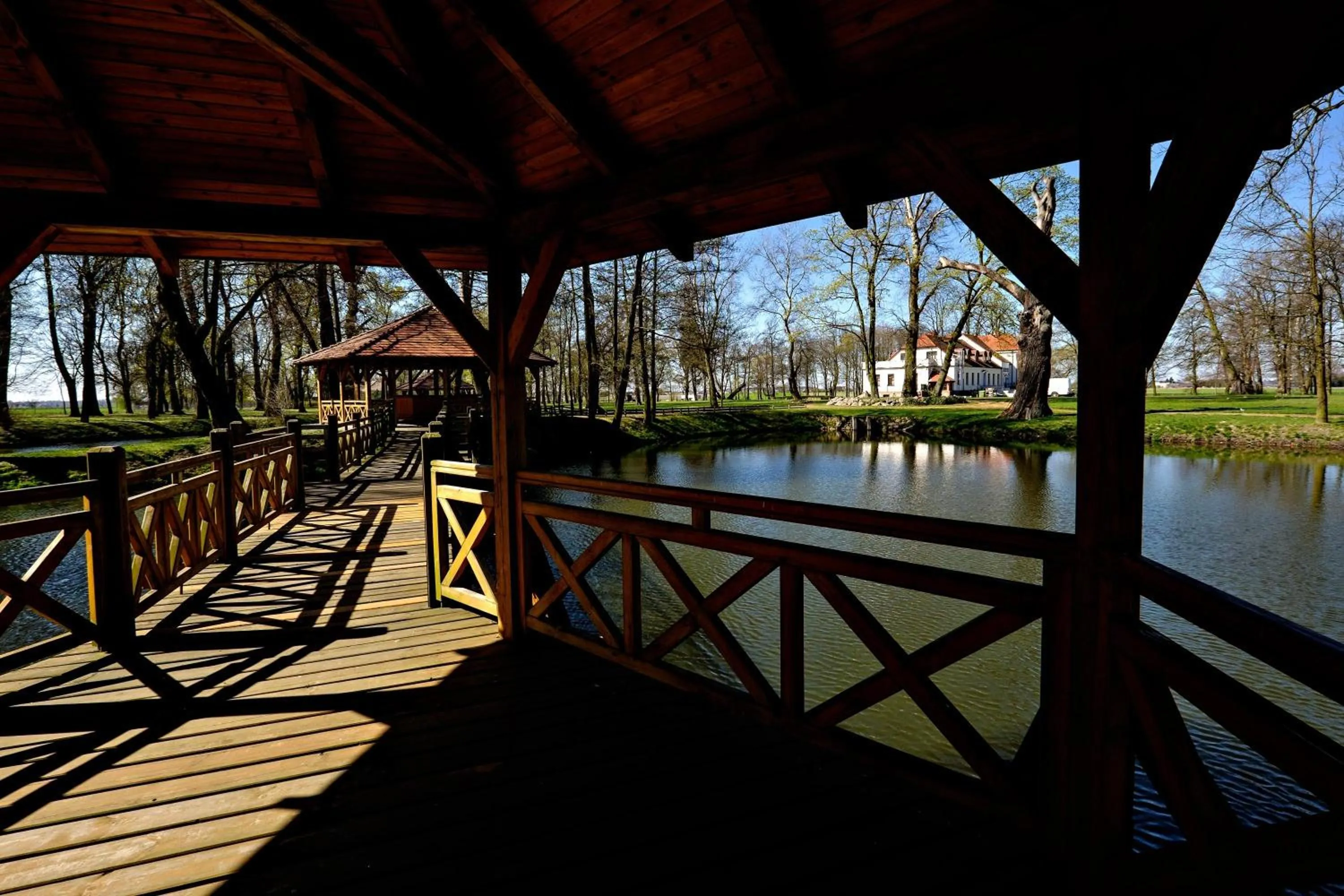 Natural landscape in Dwór Stary Chotów