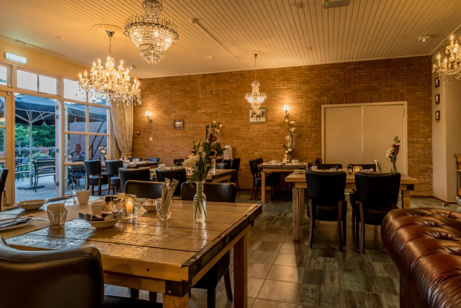 Continental breakfast in Hotel-Restaurant van der Weijde