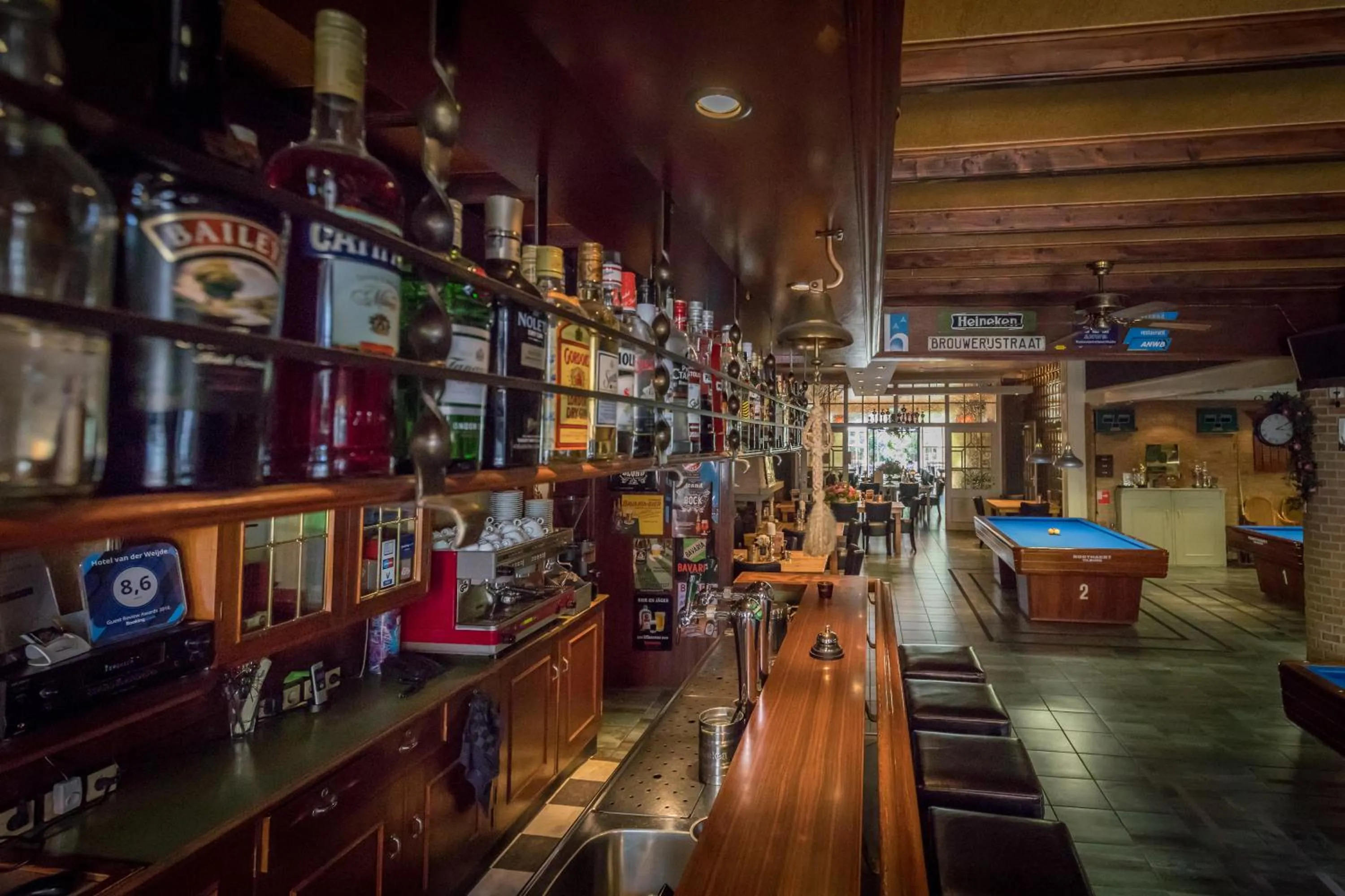 Lounge or bar in Hotel-Restaurant van der Weijde