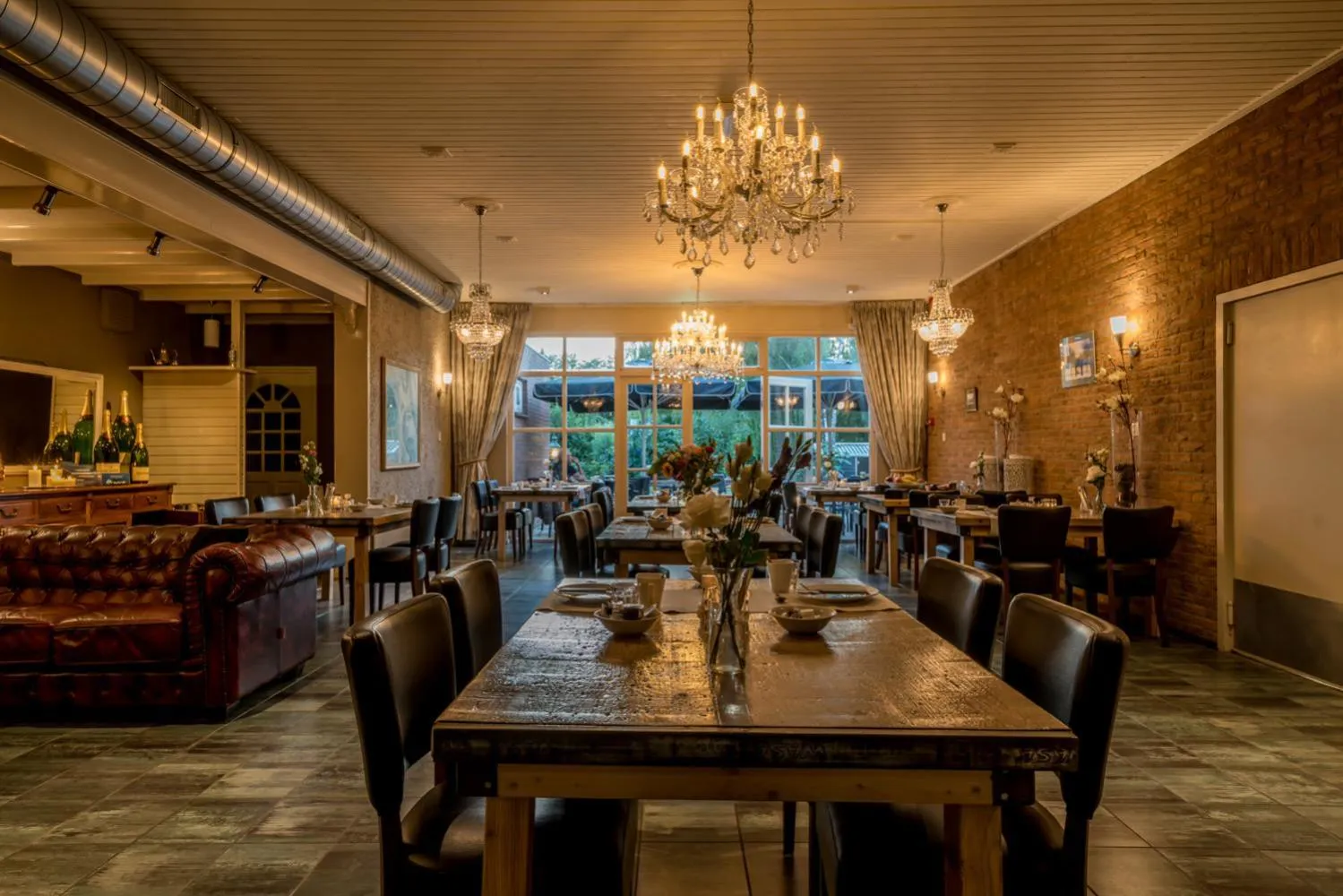 Continental breakfast in Hotel-Restaurant van der Weijde