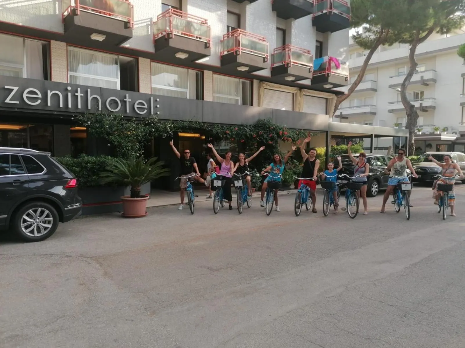 Facade/entrance in Zenit Hotel