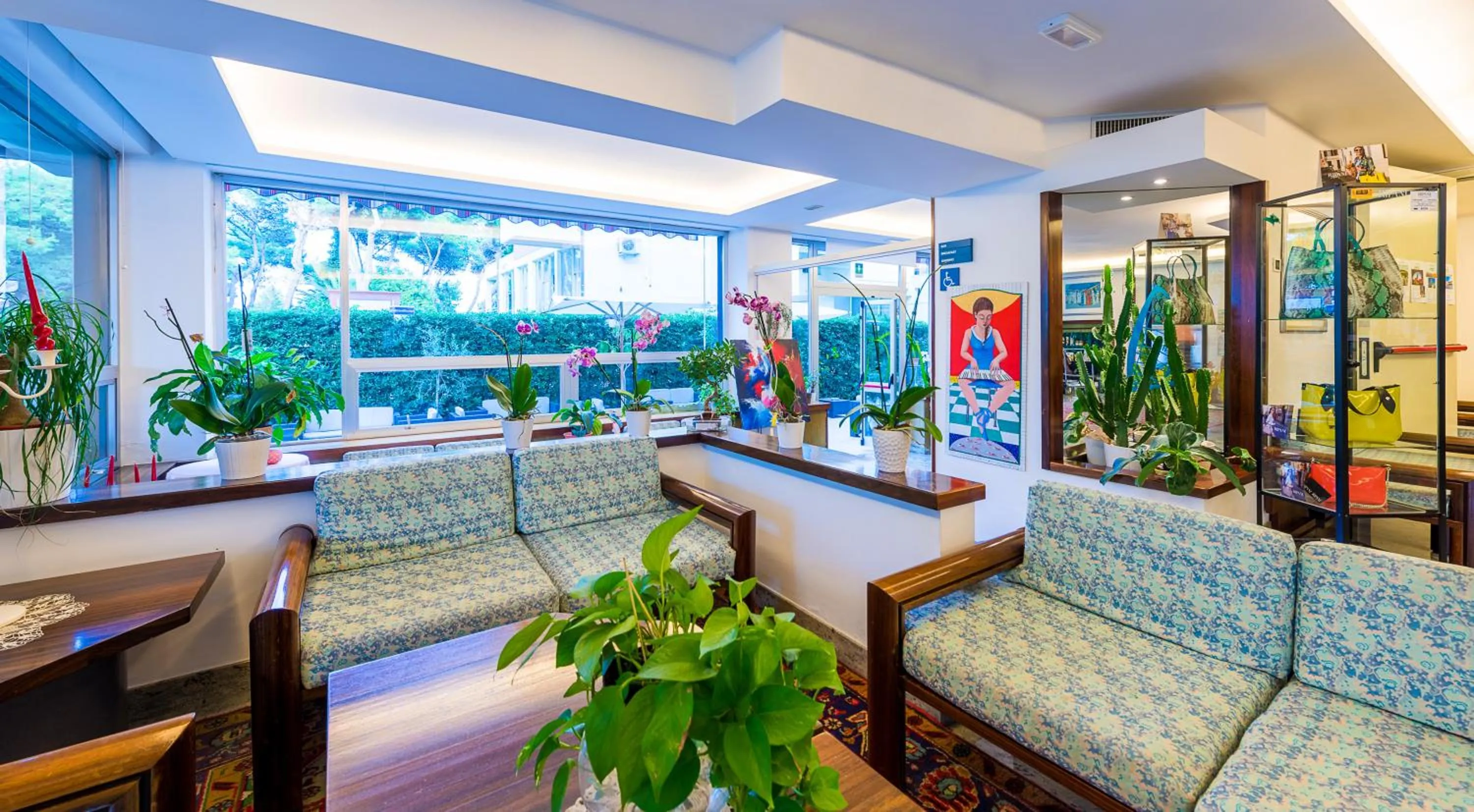 Lobby or reception in Zenit Hotel